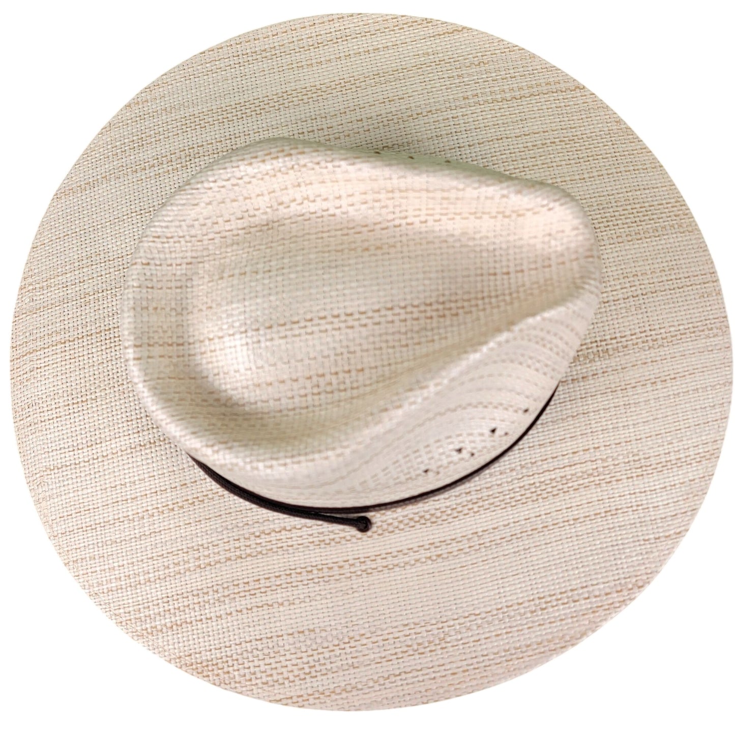American Hat Makers Wide Brim Straw Sun Hat Small Women Barcelona Western Cowboy