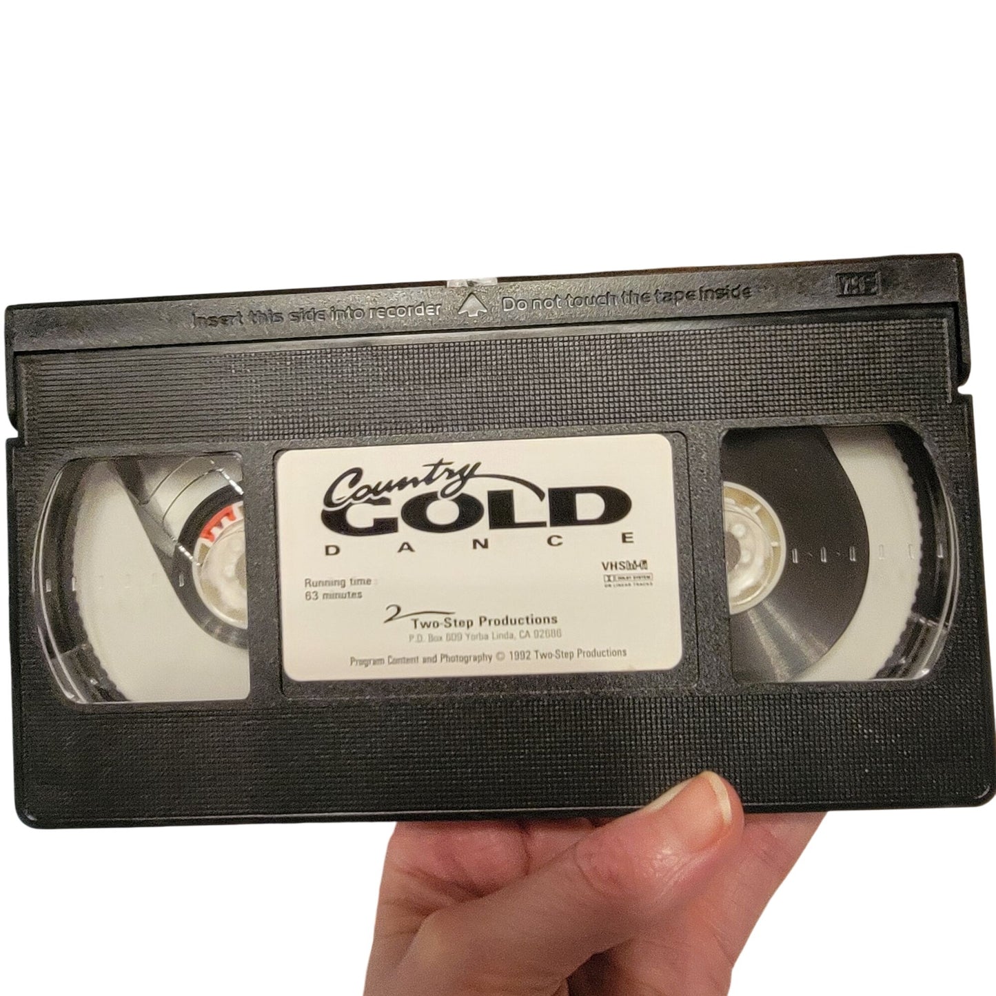 Country Gold Dance Instruction vol 1 2 VHS Movie Tape Lot Line Dancing Western