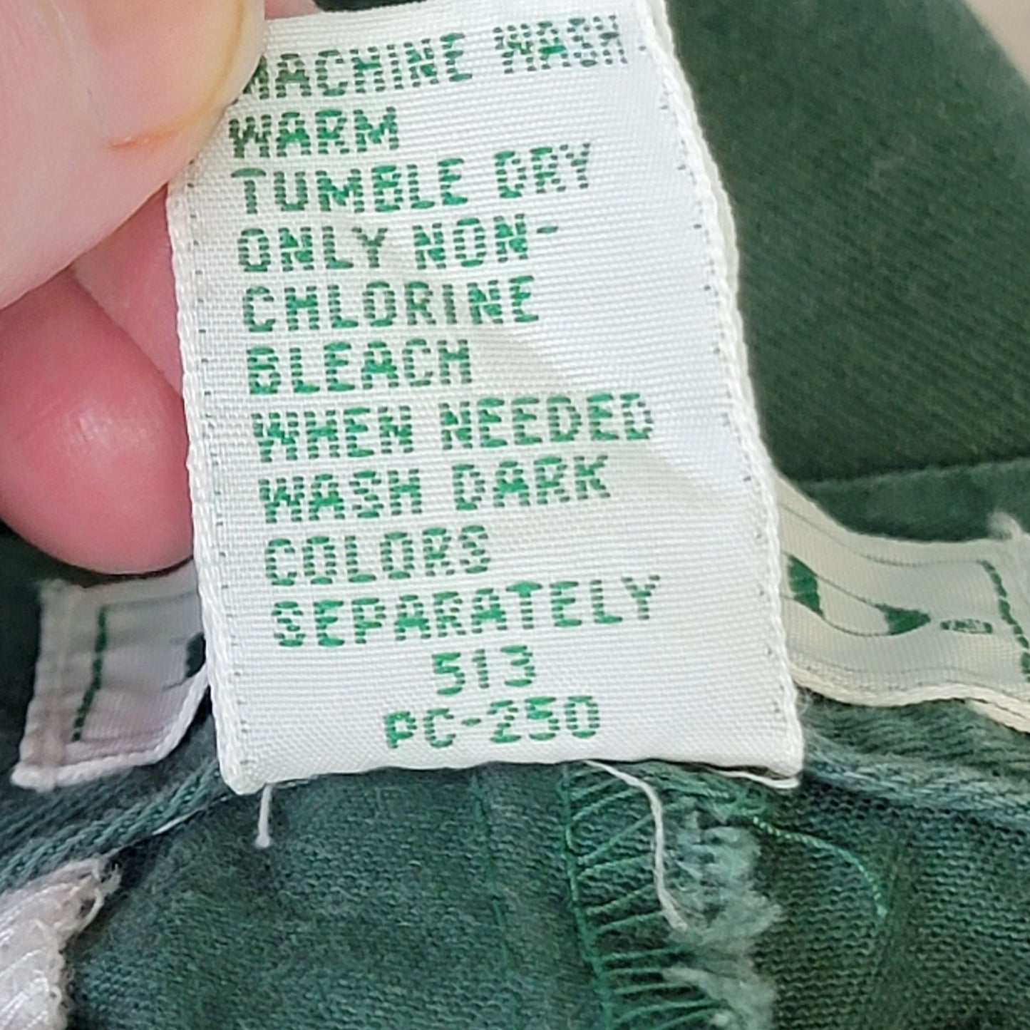 Izod Vintage 80s Green Pants Women 10 High Rise Relaxed Straight Jeans Preppy M