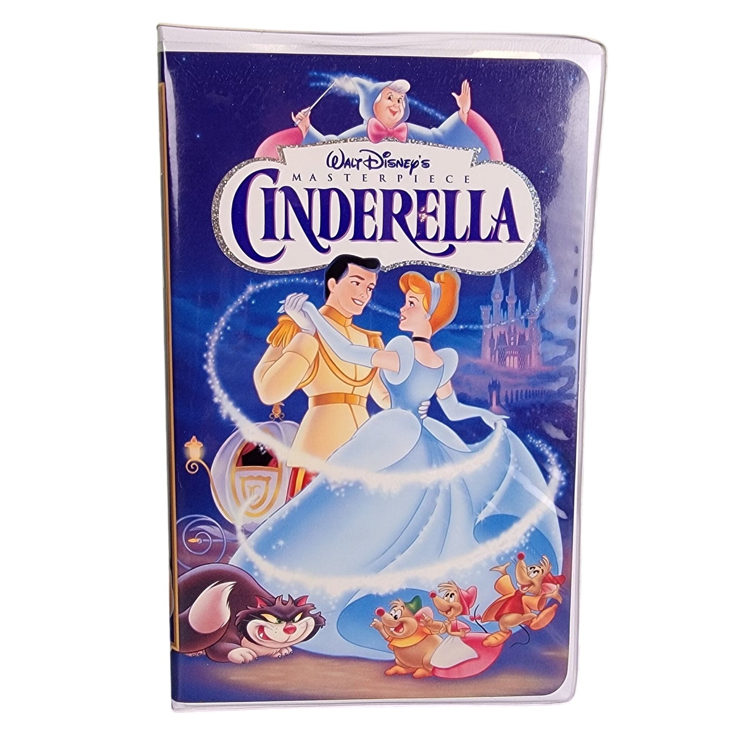 Disney Cinderella Vintage 90s VHS Movie Tape New Clamshell Plastic Case