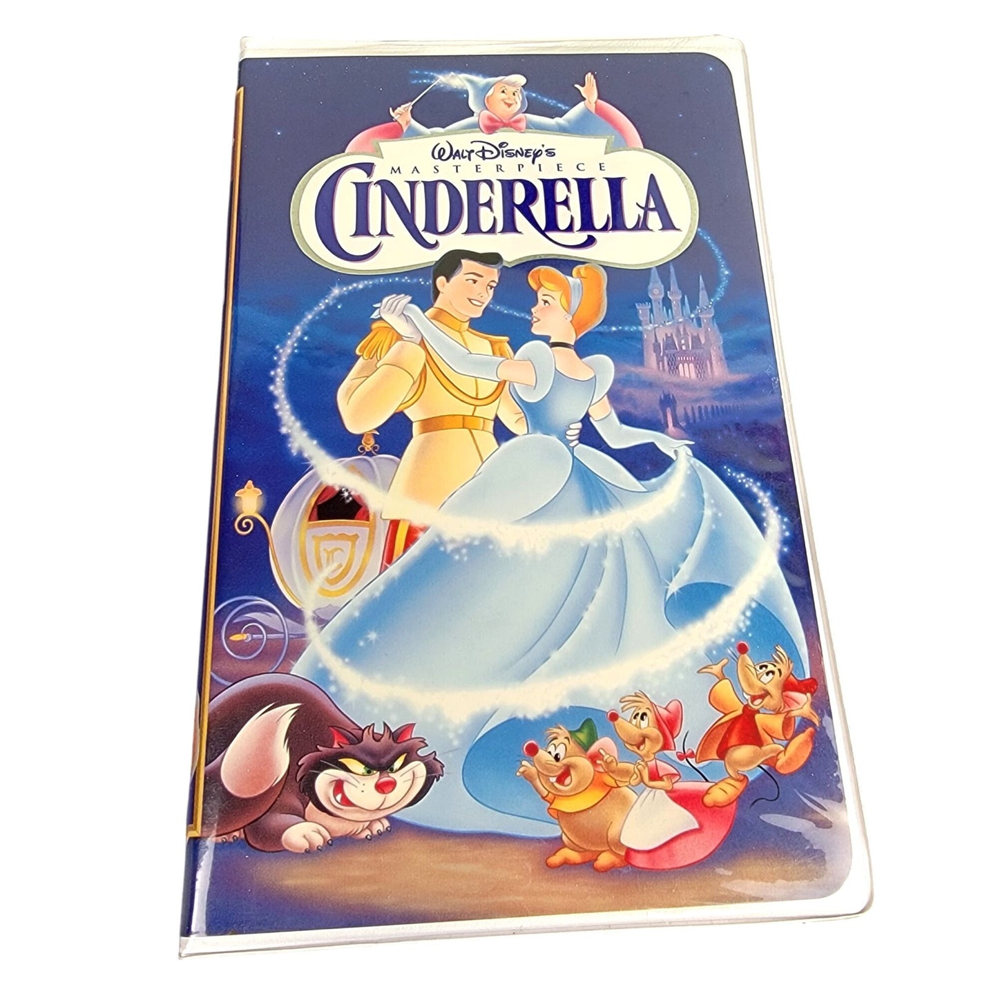 Disney Cinderella Vintage 90s VHS Movie Tape New Clamshell Plastic Case