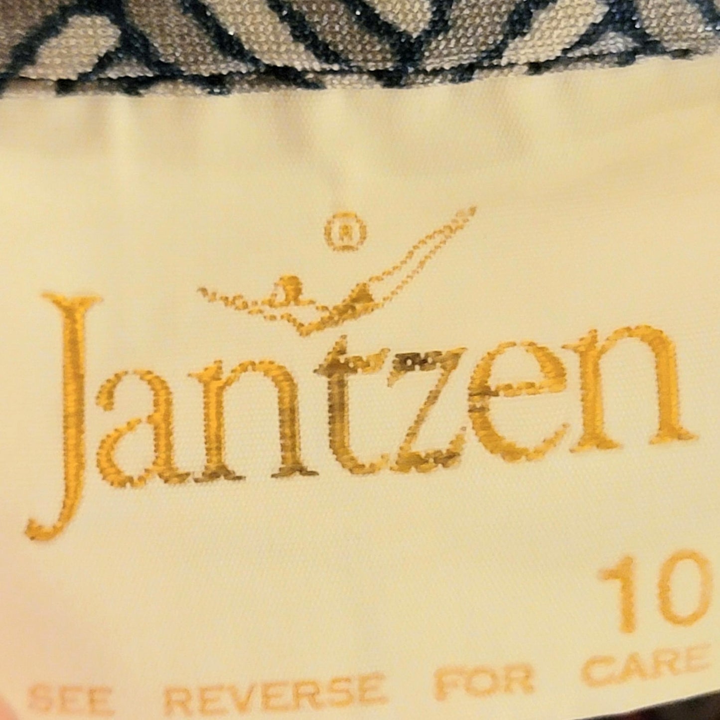 Jantzen Vintage 70s Disco Shirt Women Small Pink Blue 6 Collar Blouse Top