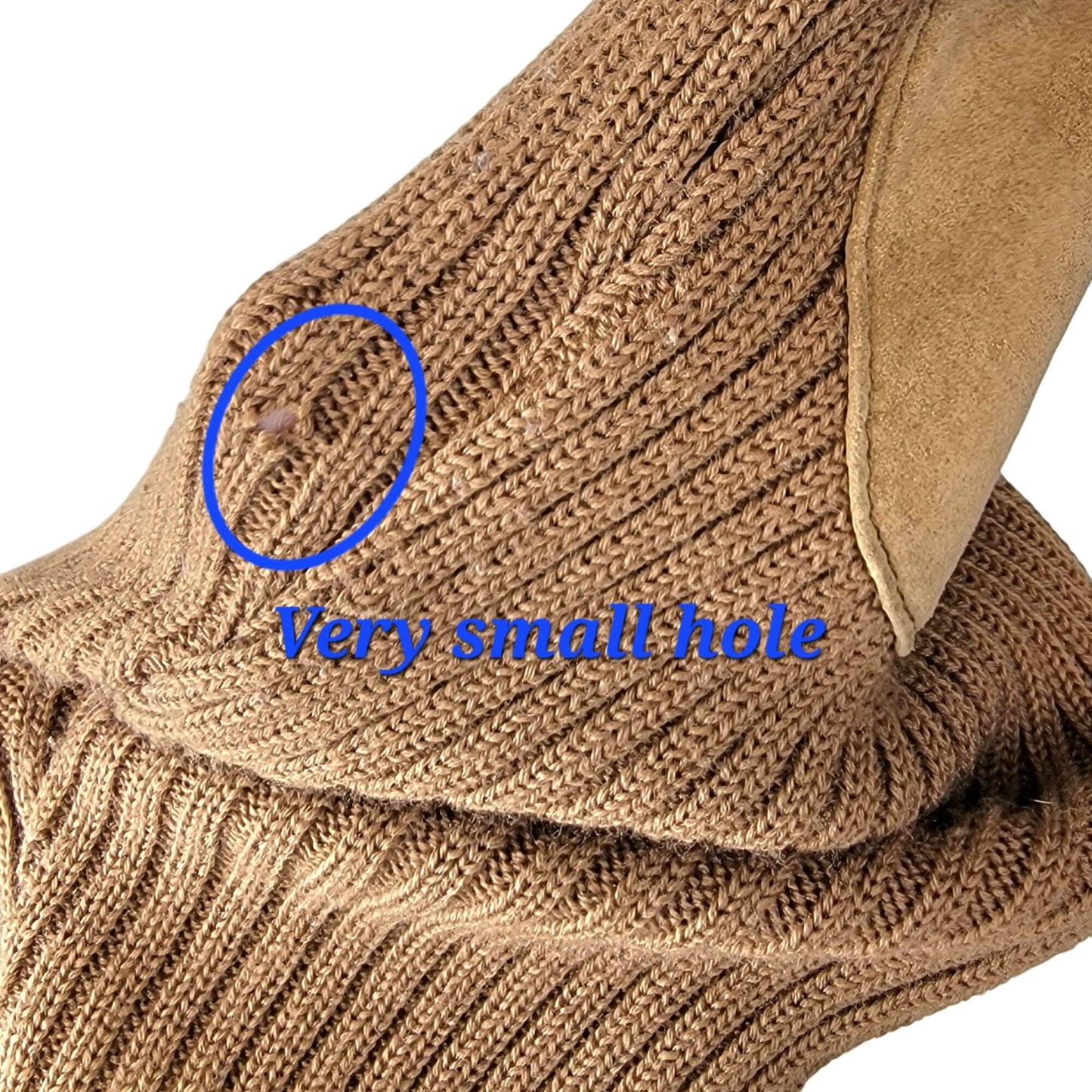 Vintage 90s Suede Leather Jacket Women Large Tan Ribbed Sleeve Zip Elbow Patch L