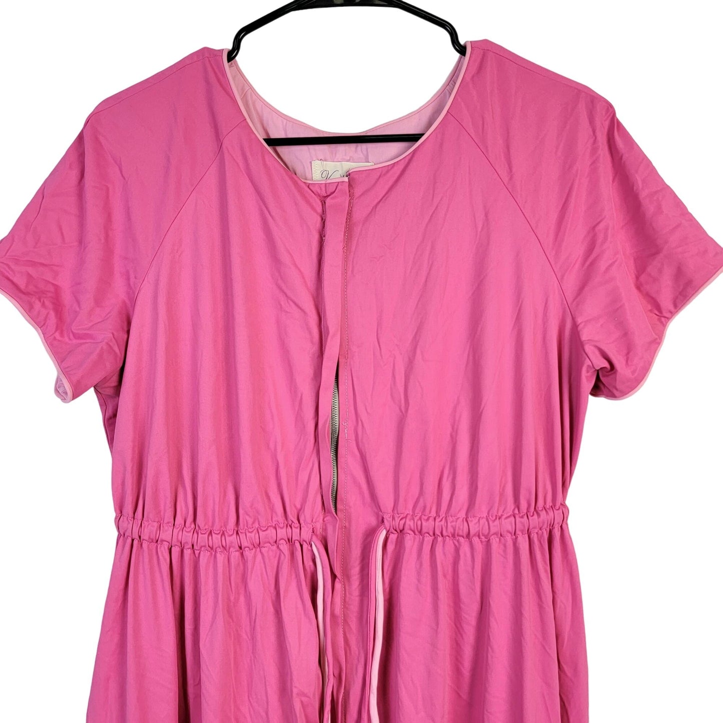 Vanity Fair Vintage 70s House Dress Robe Women Large Pink Night Gown