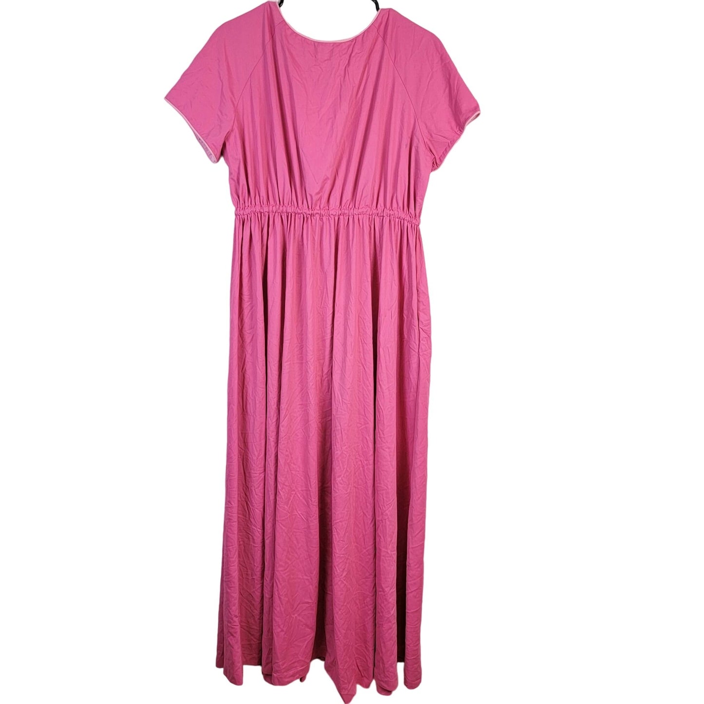 Vanity Fair Vintage 70s House Dress Robe Women Large Pink Night Gown