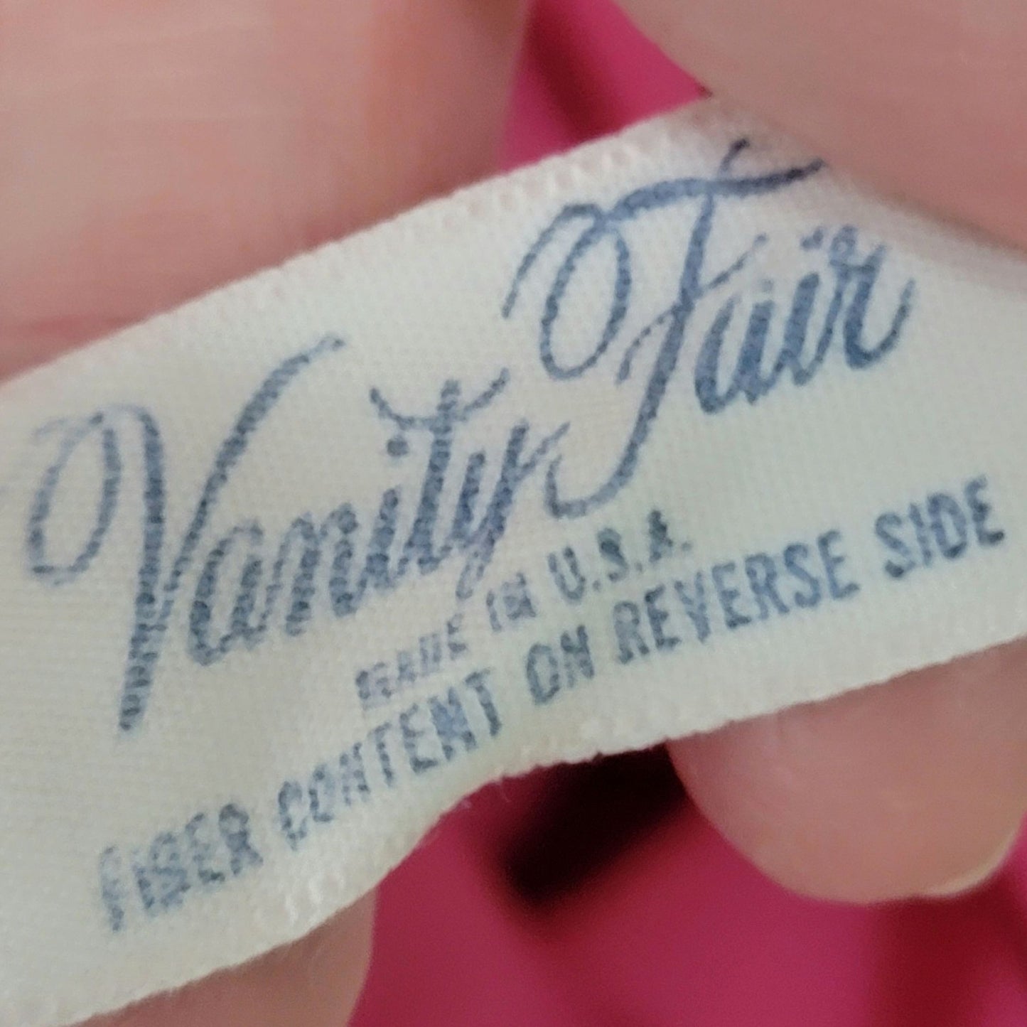 Vanity Fair Vintage 70s House Dress Robe Women Large Pink Night Gown