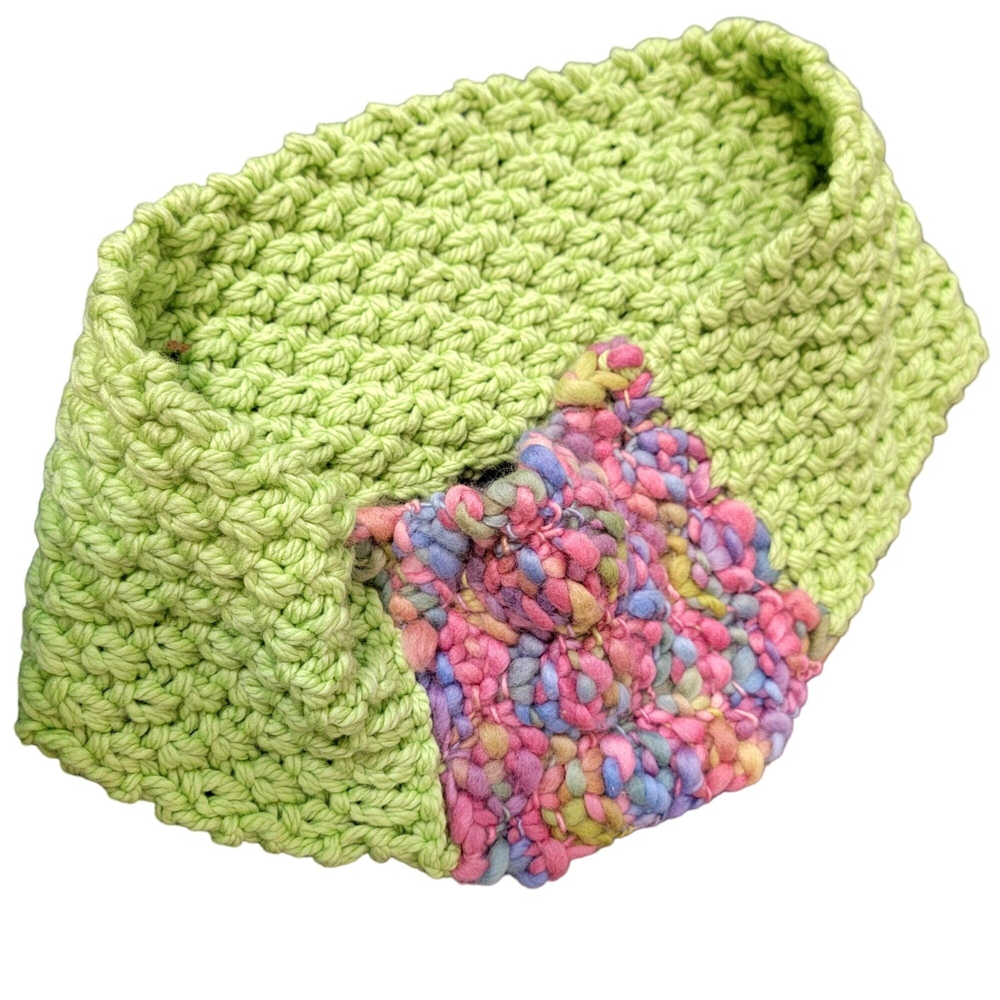 Pastel Wool Cowl Women Winter Accessories Handmade Scarf