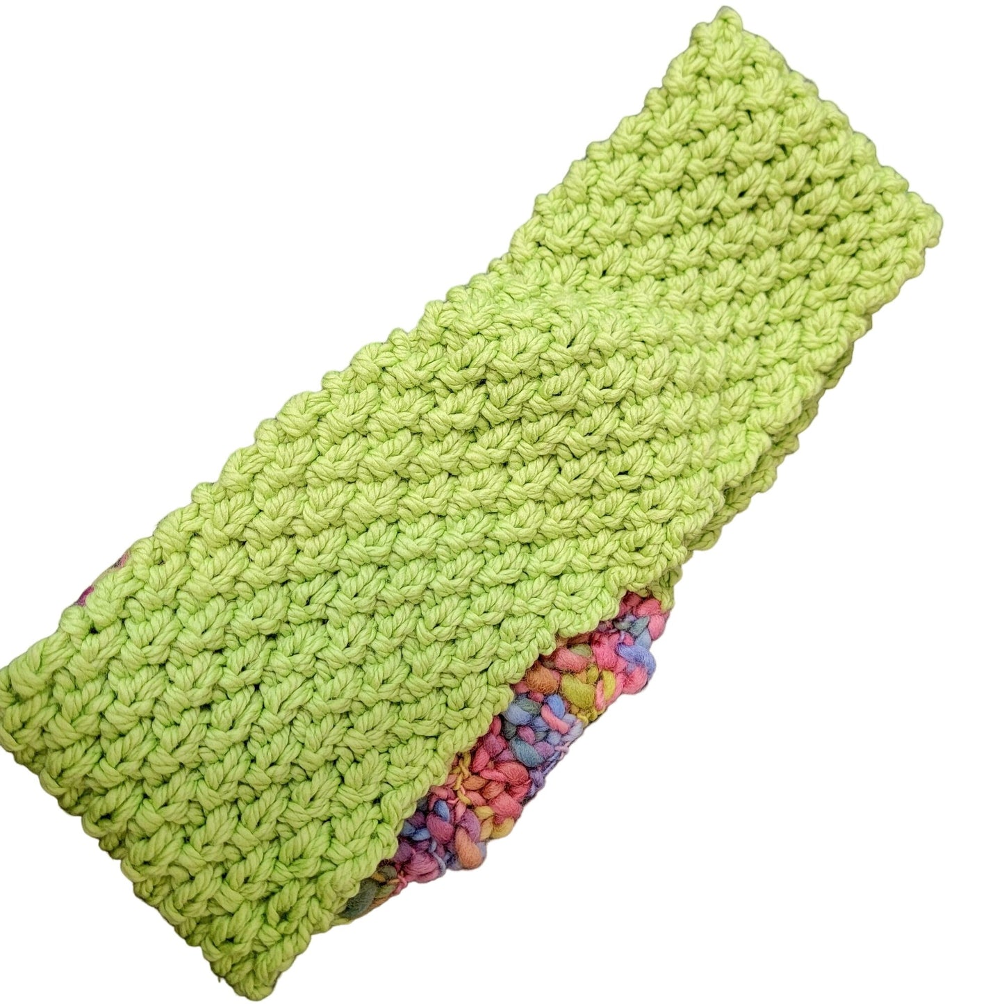 Pastel Wool Cowl Women Winter Accessories Handmade Scarf