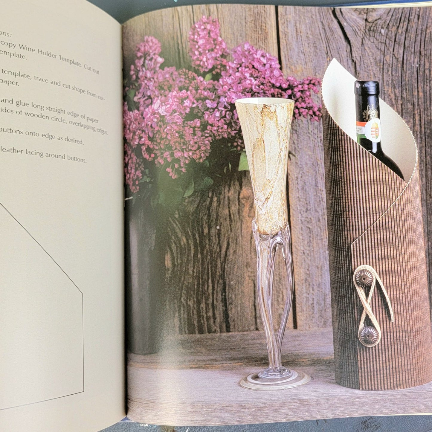 Vintage 2001 The New Paper Style Hardcover Book Craft How To Making Gift Wrap