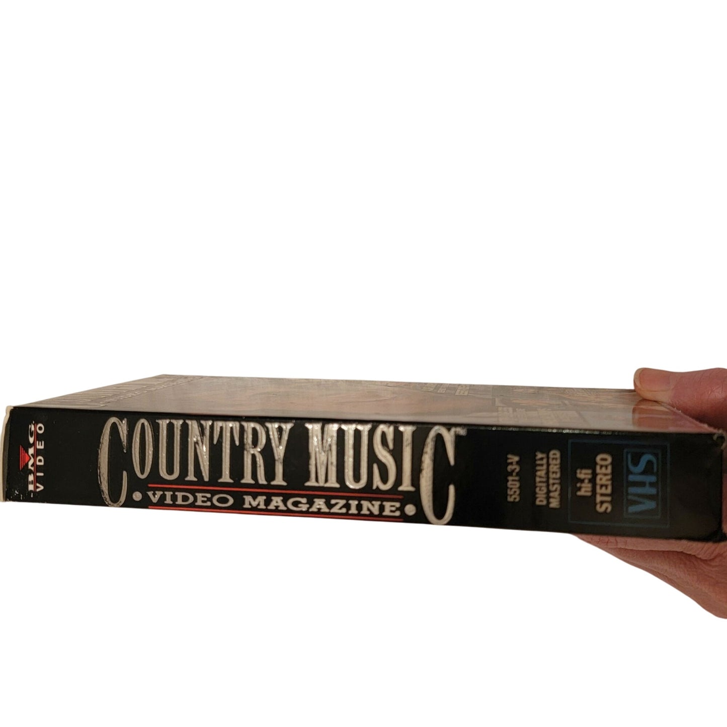 Country Music Video Magazine vol 1 VHS Movie Tape Vintage 90s Clint Black Reba
