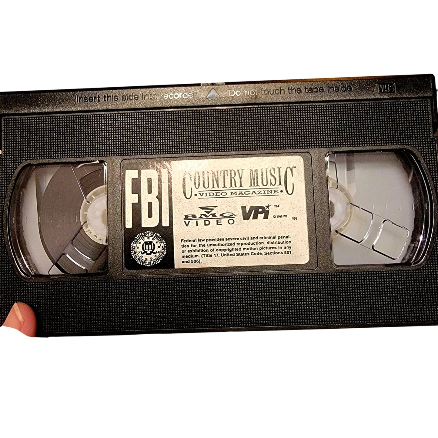 Country Music Video Magazine vol 1 VHS Movie Tape Vintage 90s Clint Black Reba