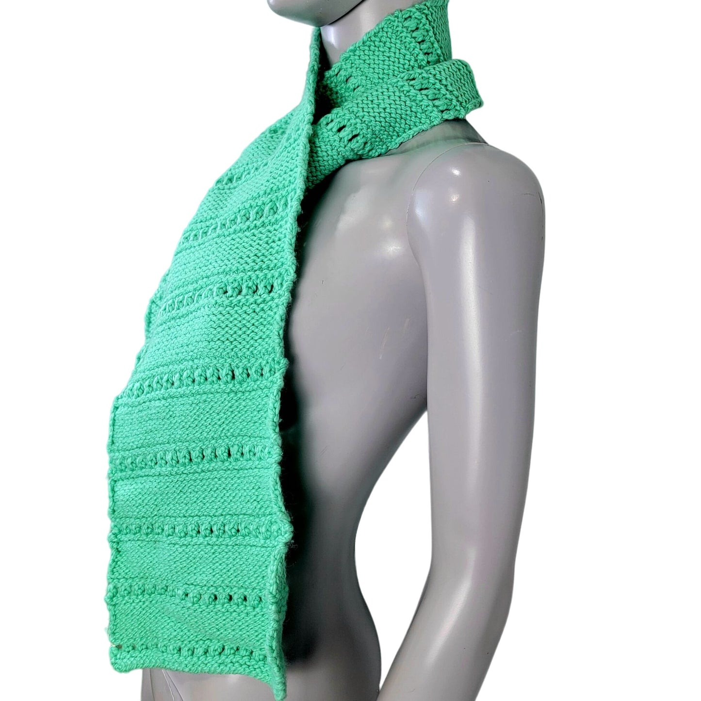 Mint Green Scarf Women Winter Accessories Handmade