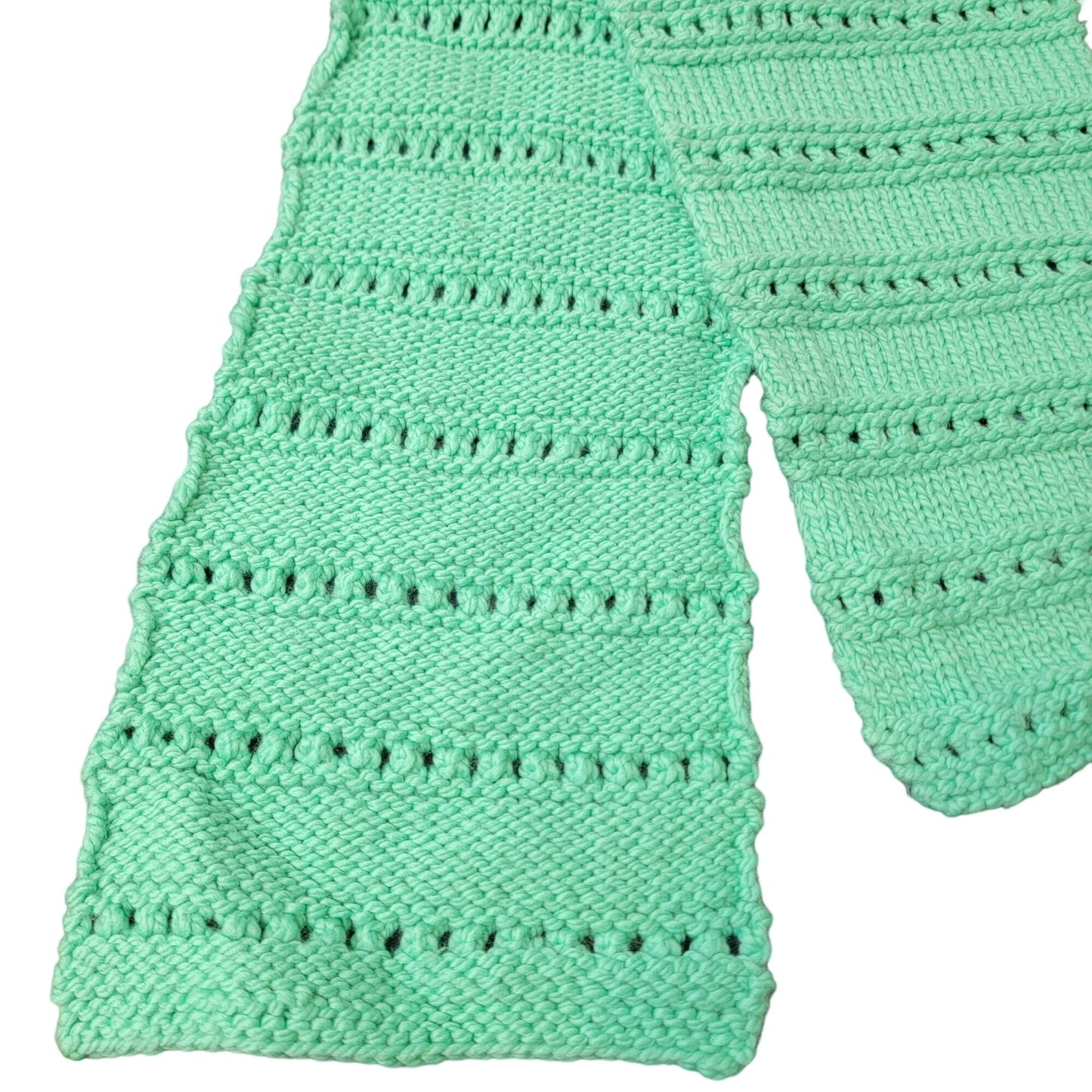 Mint Green Scarf Women Winter Accessories Handmade