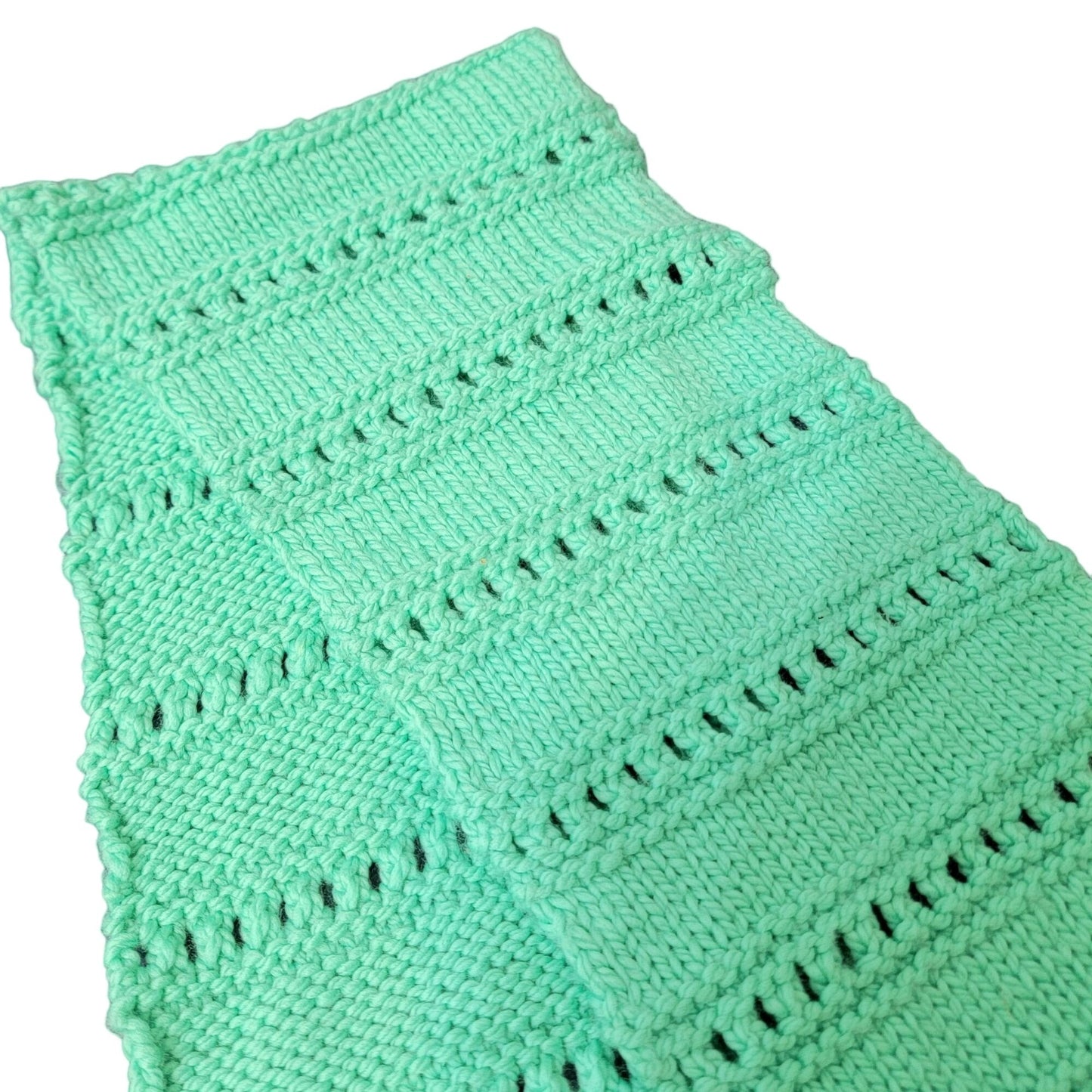Mint Green Scarf Women Winter Accessories Handmade