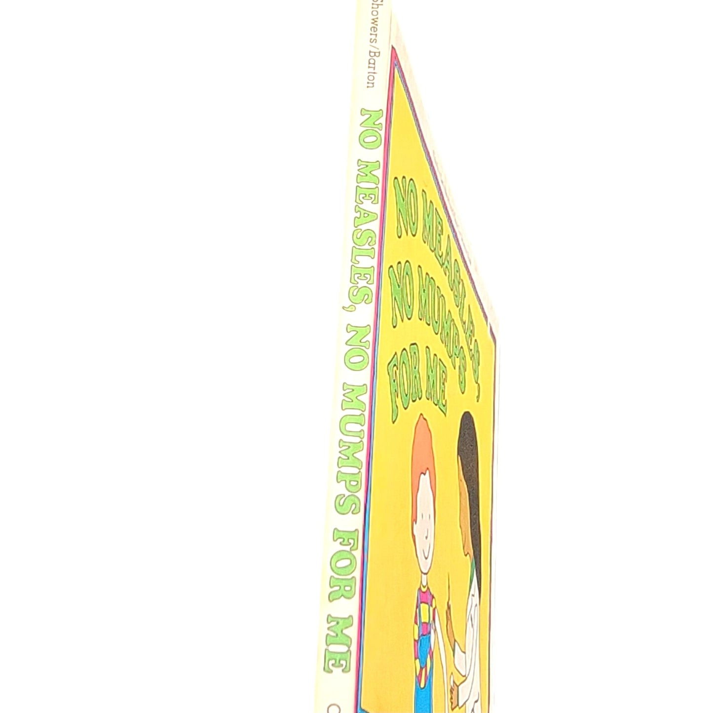 No Measles No Mumps For Me Vintage 80s Hardcover Book Children Nonfiction Health Science Education Let's Read and Find Out Edition 1980