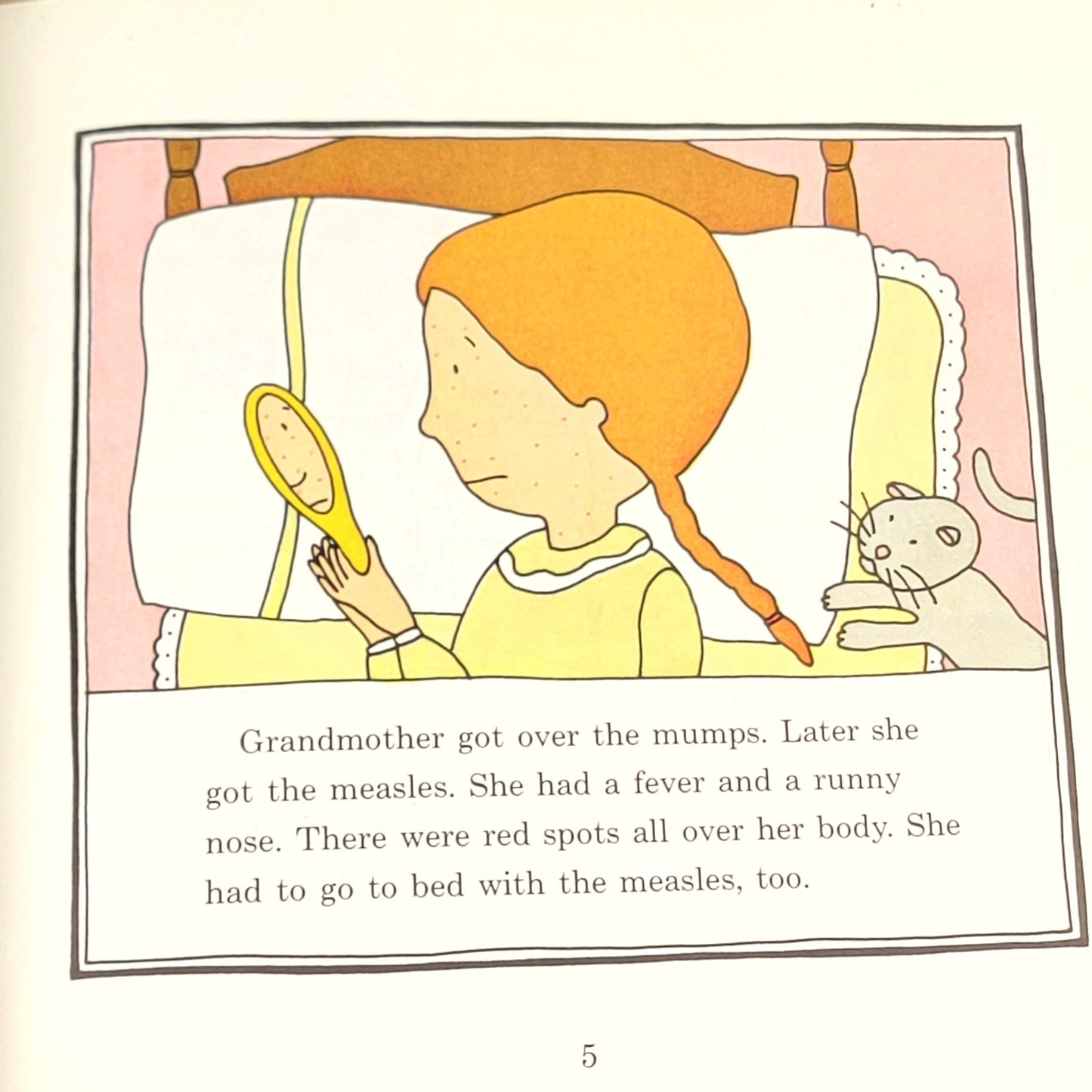 No Measles No Mumps For Me Vintage 80s Hardcover Book Children Nonfiction Health Science Education Let's Read and Find Out Edition 1980