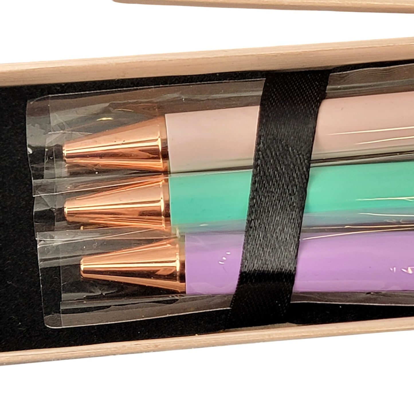 Mesmos Inspire Pen Set Metal Pastel Ballpoint Black Ink Pink Gift New In Box Mom Sister Daughter Friend