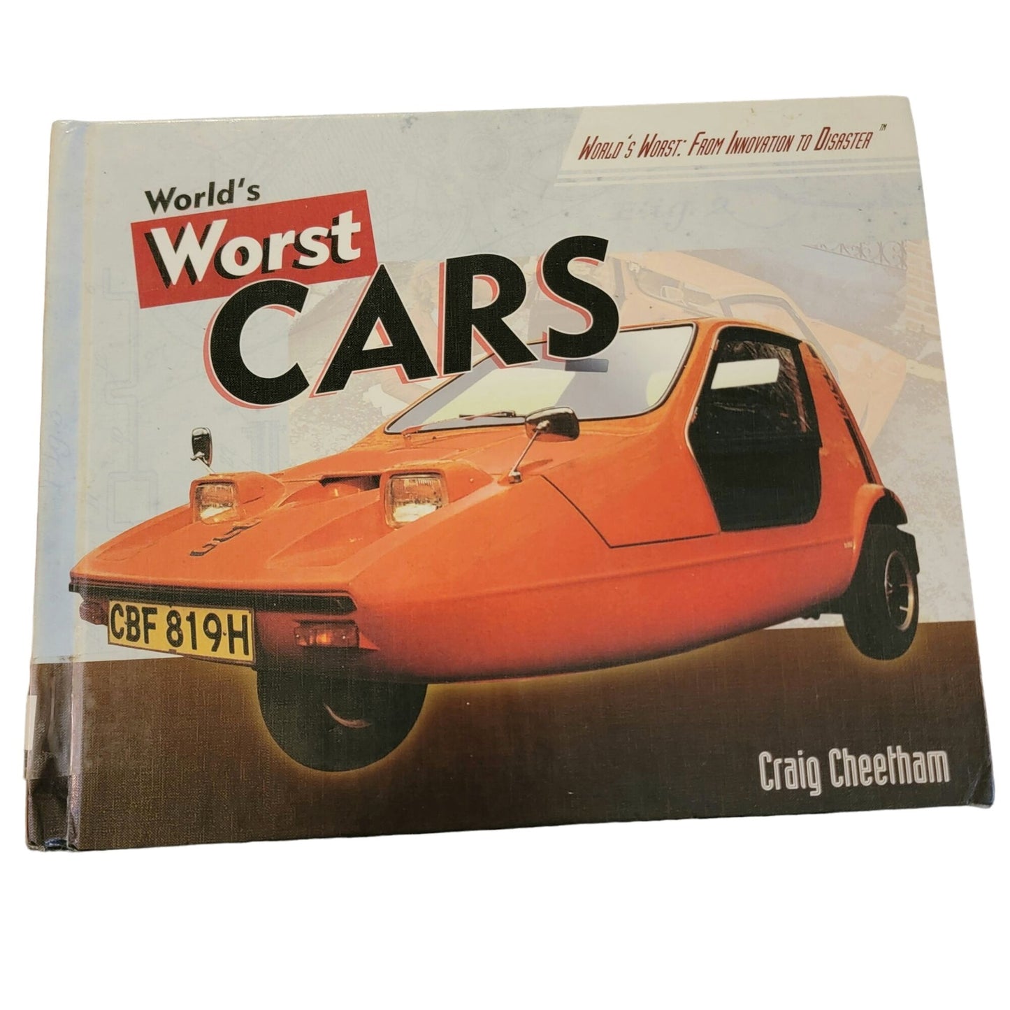 World's Worst Cars Hardcover Book Children Kid Learn Read