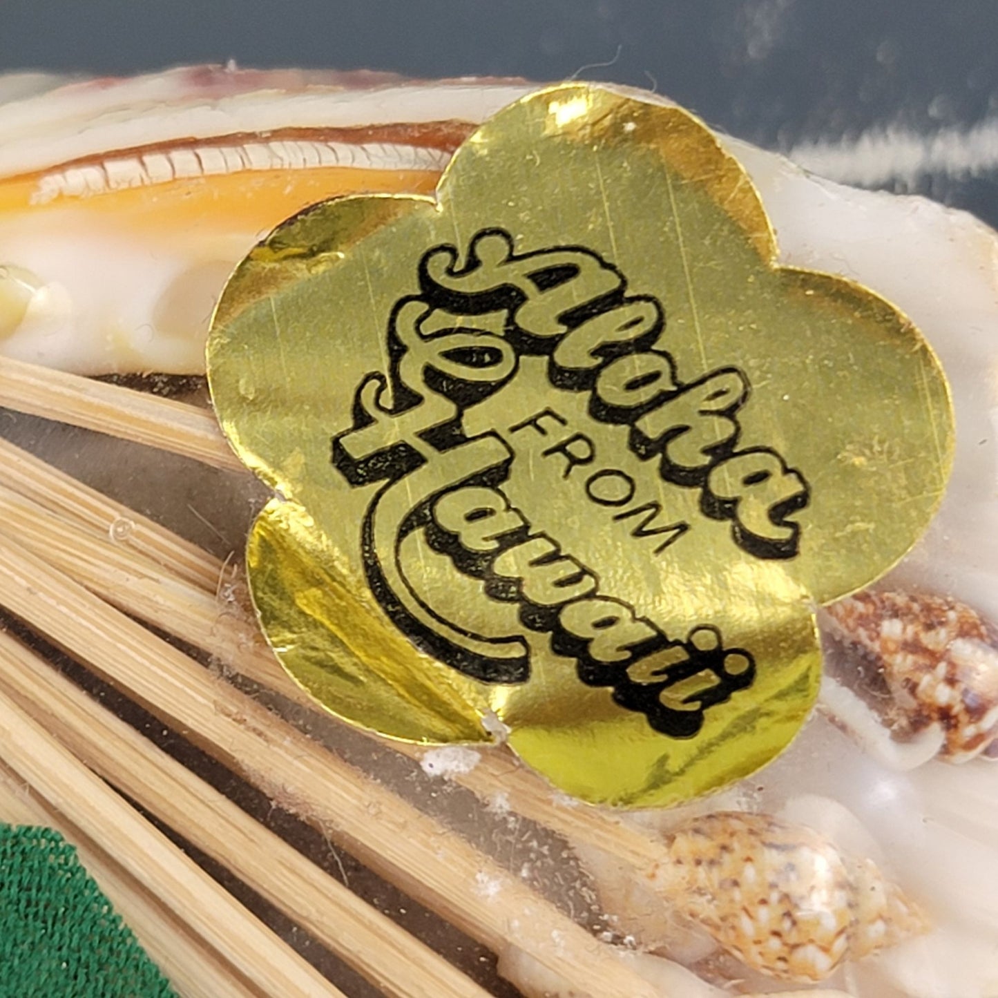 Vintage 80s Appetizer Toothpick Cocktail Picks Seashell Beach Hawaii Souvenir