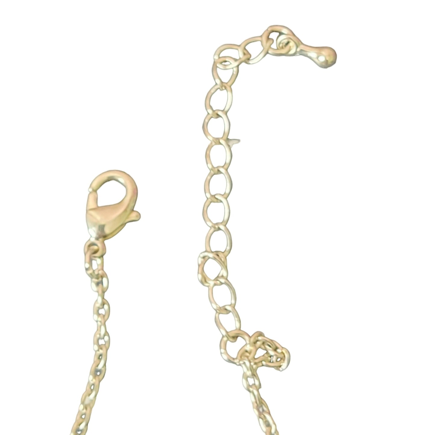 Crystal Cascade Necklace Silver Tone Clasp Women Jewelry Adjustable Chain New
