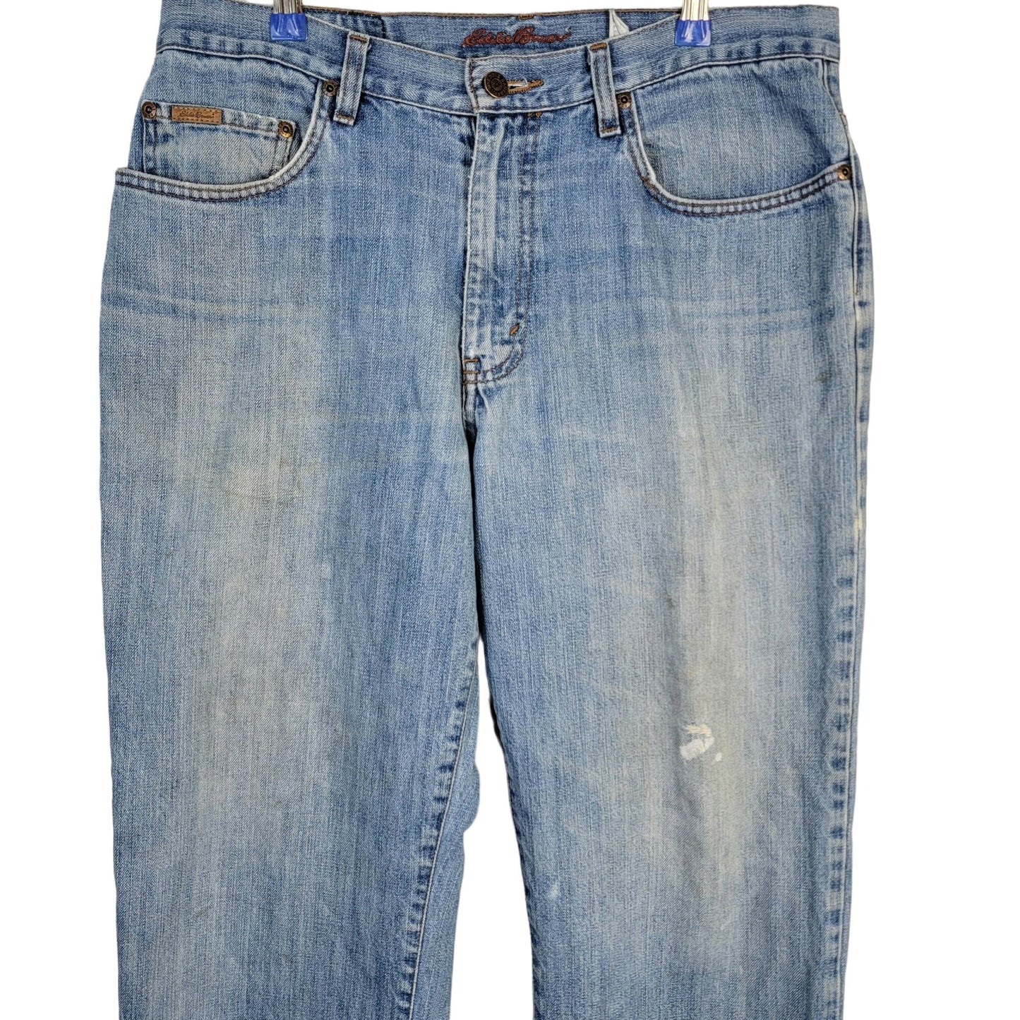 Eddie Bauer Vintage Y2K Jeans Men 34 x 32 Boot Cut Medium Wash Denim