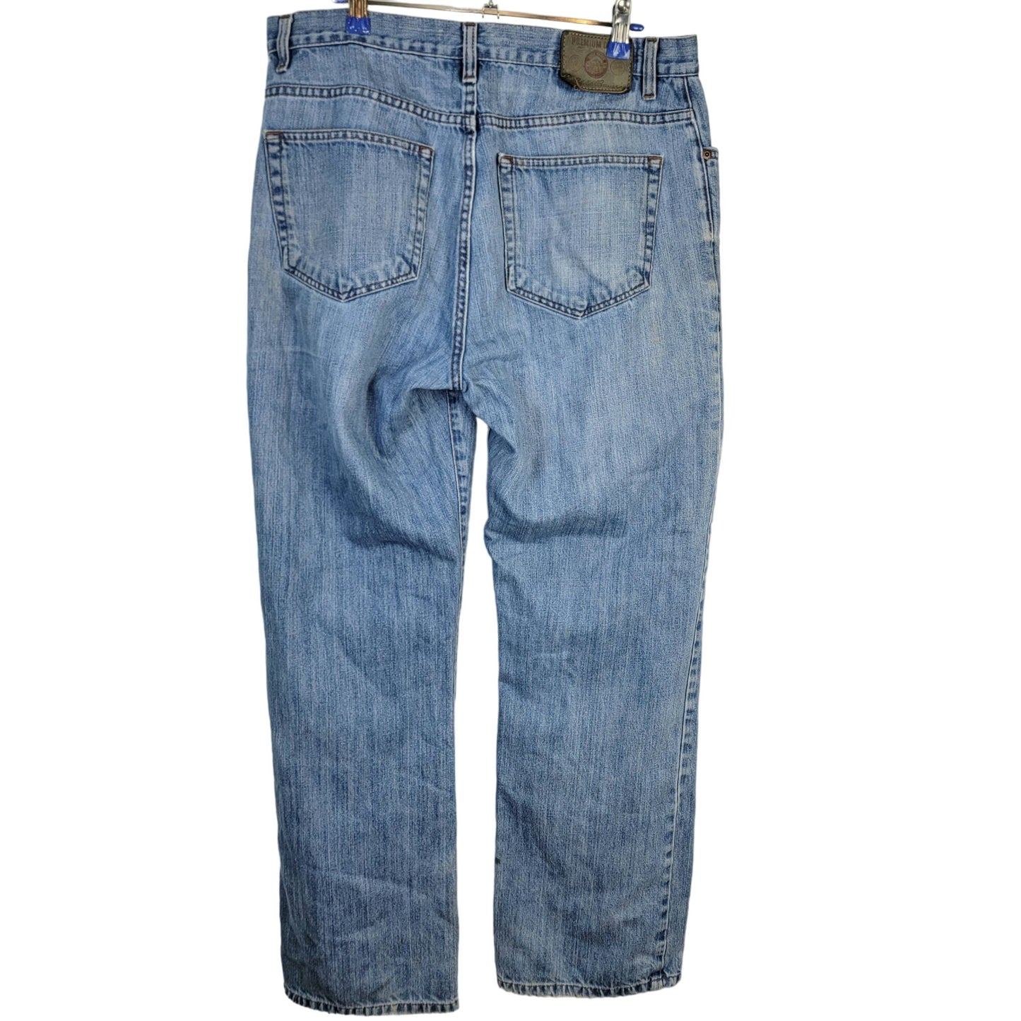 Eddie Bauer Vintage Y2K Jeans Men 34 x 32 Boot Cut Medium Wash Denim
