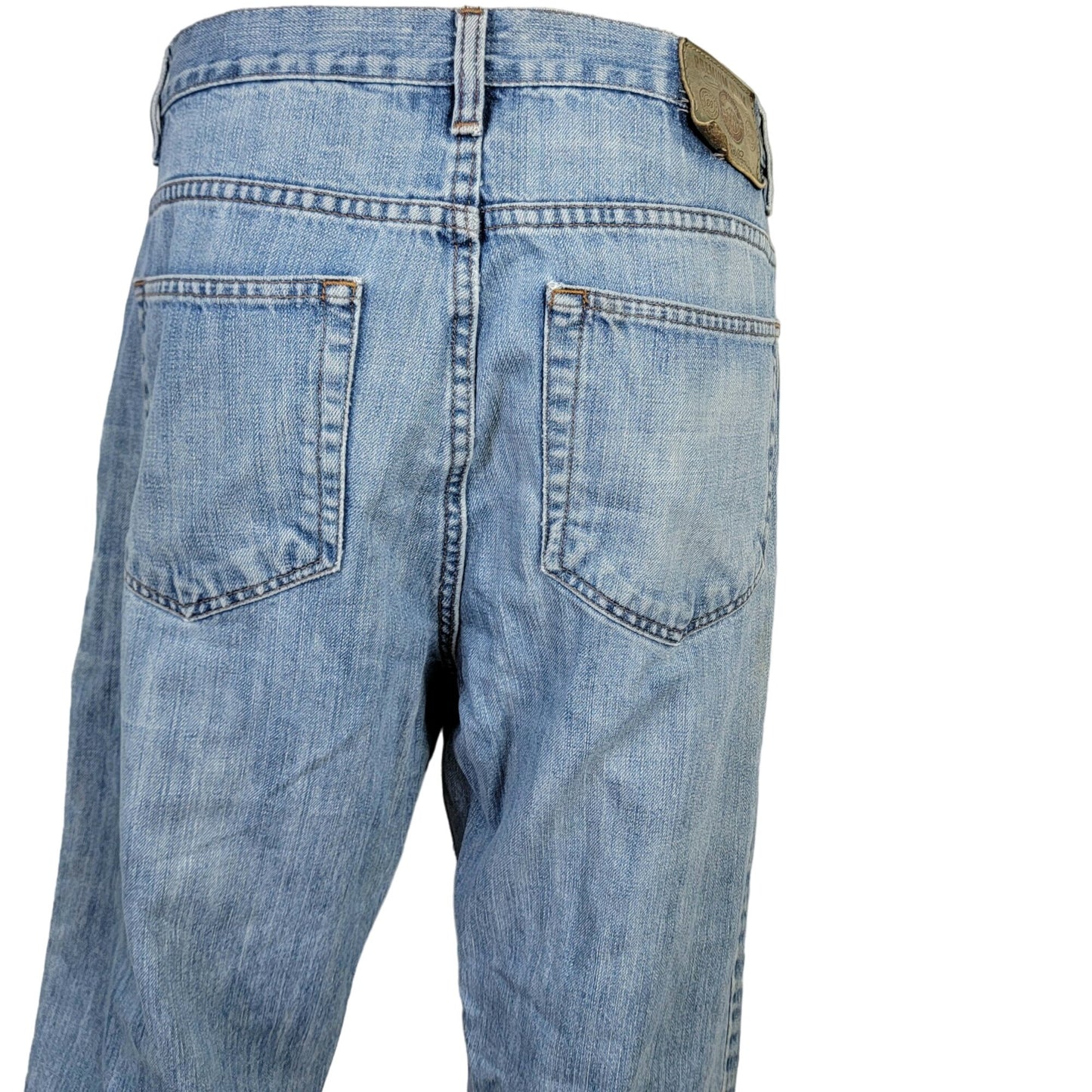 Eddie Bauer Vintage Y2K Jeans Men 34 x 32 Boot Cut Medium Wash Denim