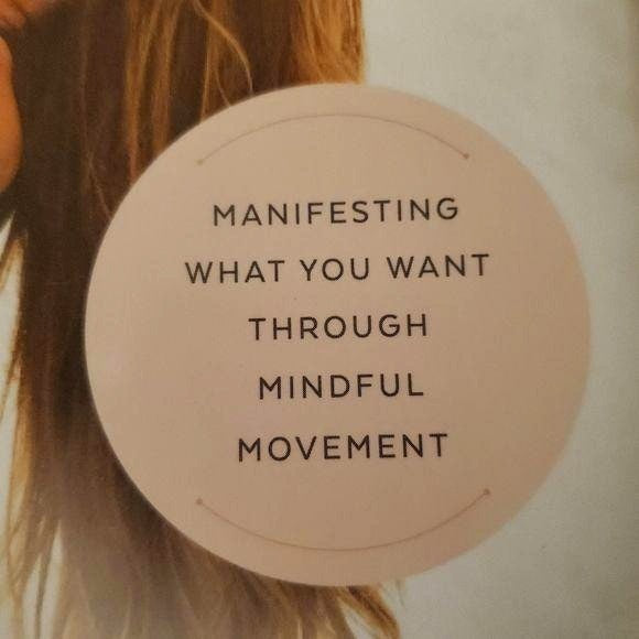 Mantras in Motion Manifest Mindful Movement Mind Body Spirit Yoga Hardcover Book