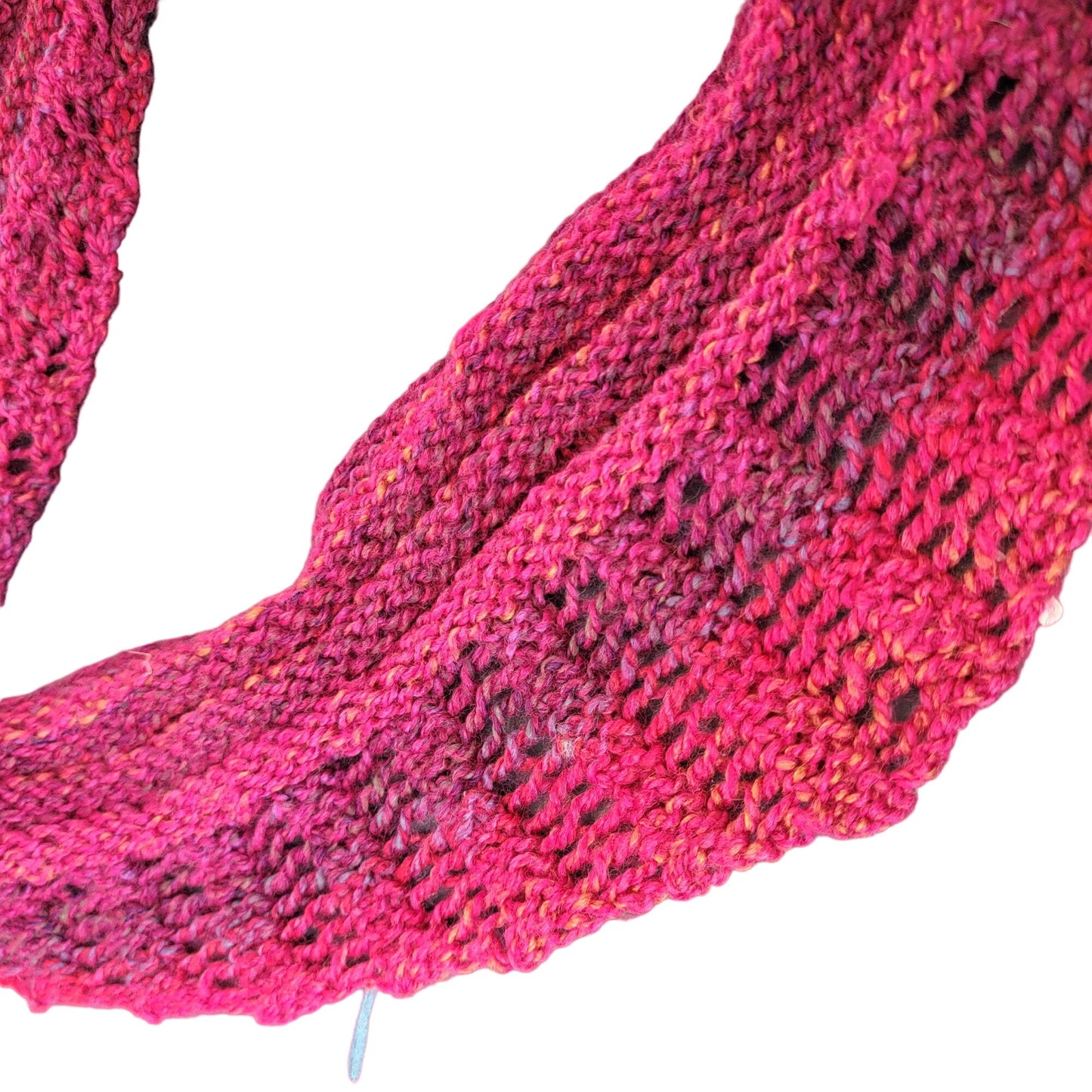 Colorful Pink Scarf Women Winter Accessories Purple
