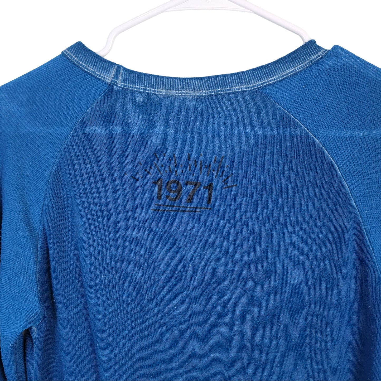 Walt Disney World Vintage Sweatshirt Women XS Blue Top Retro