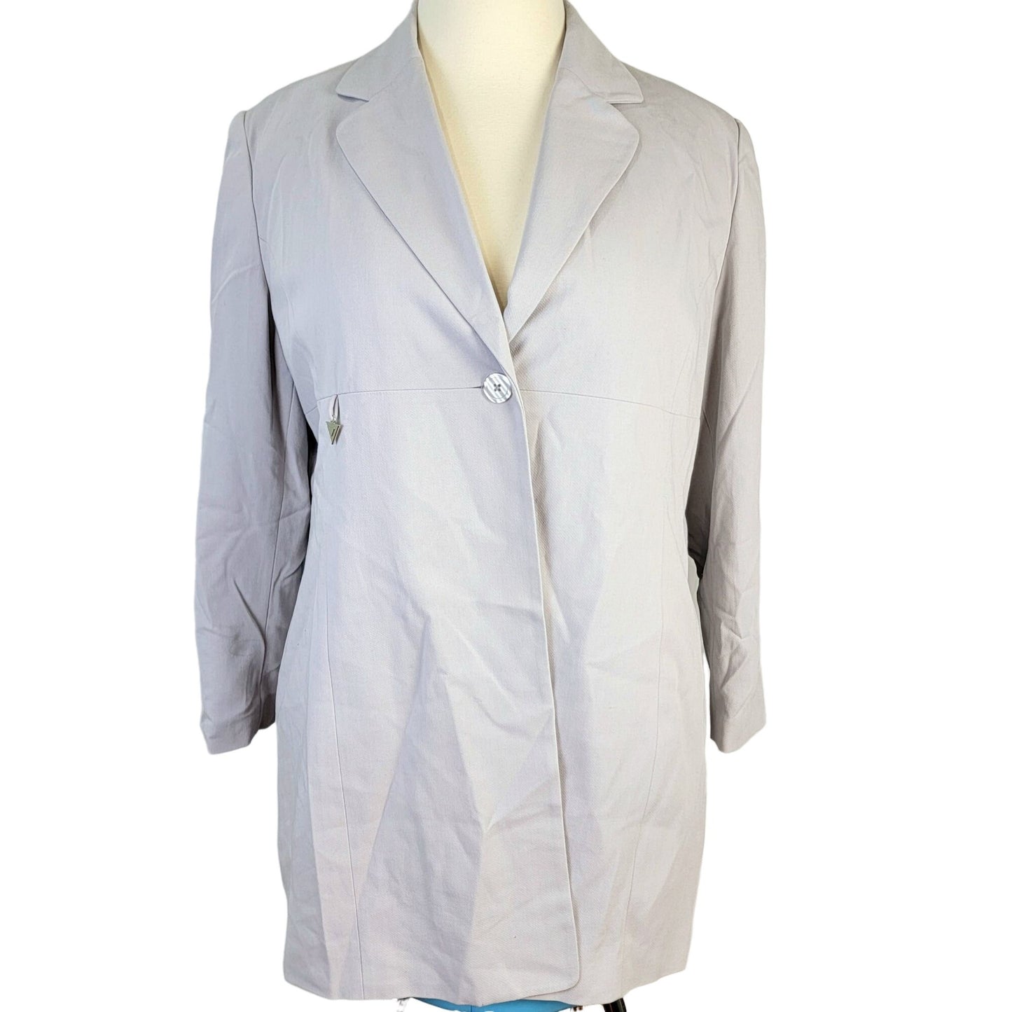 Vintage 90s Blazer Jacket Women 24W Plus 3X Suit Coat Formal