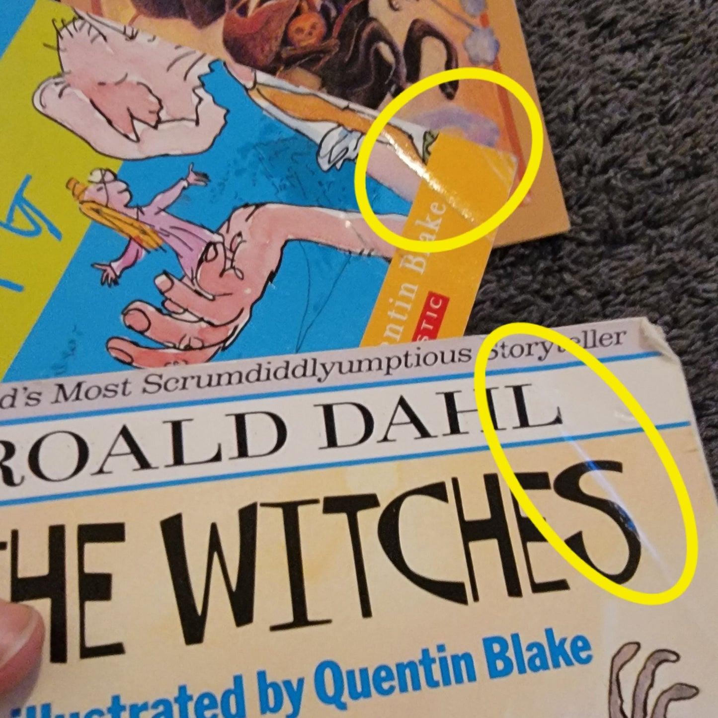 Halloween Spooky Book Lot Children Kids School Reading Teacher Room Witch Dahl