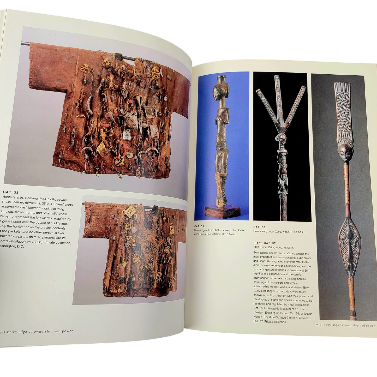 Vintage 1993 Hardcover Coffee Table Book Secrecy African Art That Conceals Reveals Museum Exhibition Mary Nooter