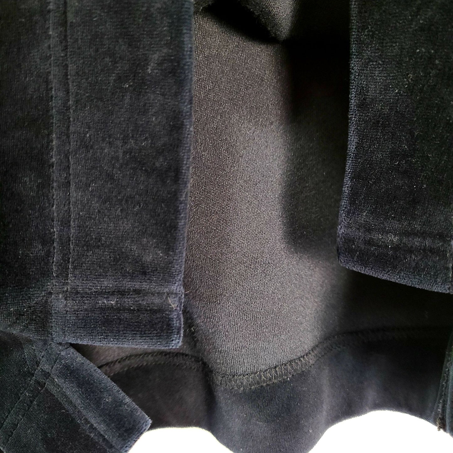 Nordstrom Vintage 90s Black Velvet Sweater Women Small