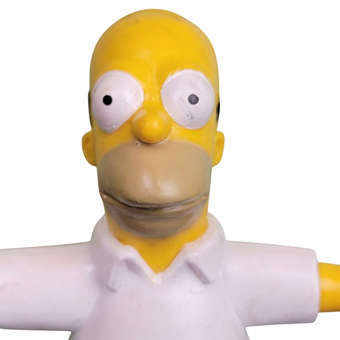 Homer Simpson Vintage 1990 Bendable Figure Toy Cartoon TV Show Simpsons