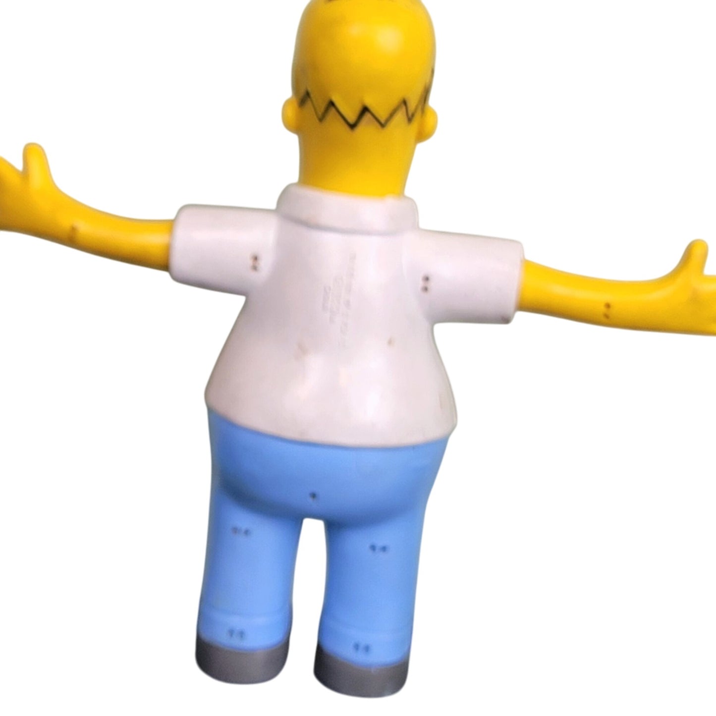 Homer Simpson Vintage 1990 Bendable Figure Toy Cartoon TV Show Simpsons