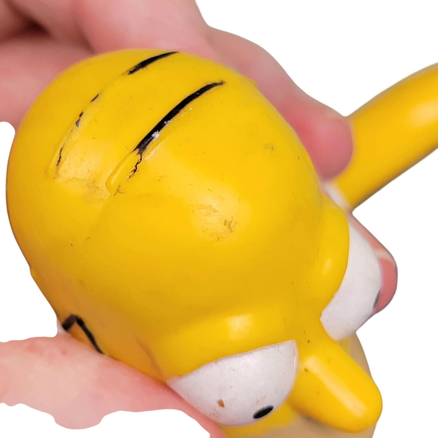Homer Simpson Vintage 1990 Bendable Figure Toy Cartoon TV Show Simpsons