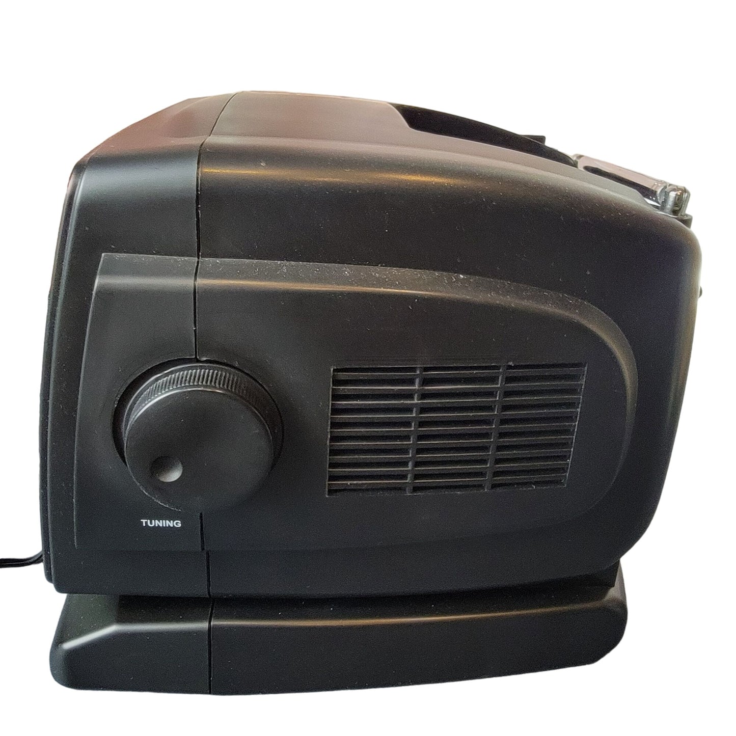 Remmington Vintage 2002 Portable Television 5.5 inch Black TV Radio Electronic