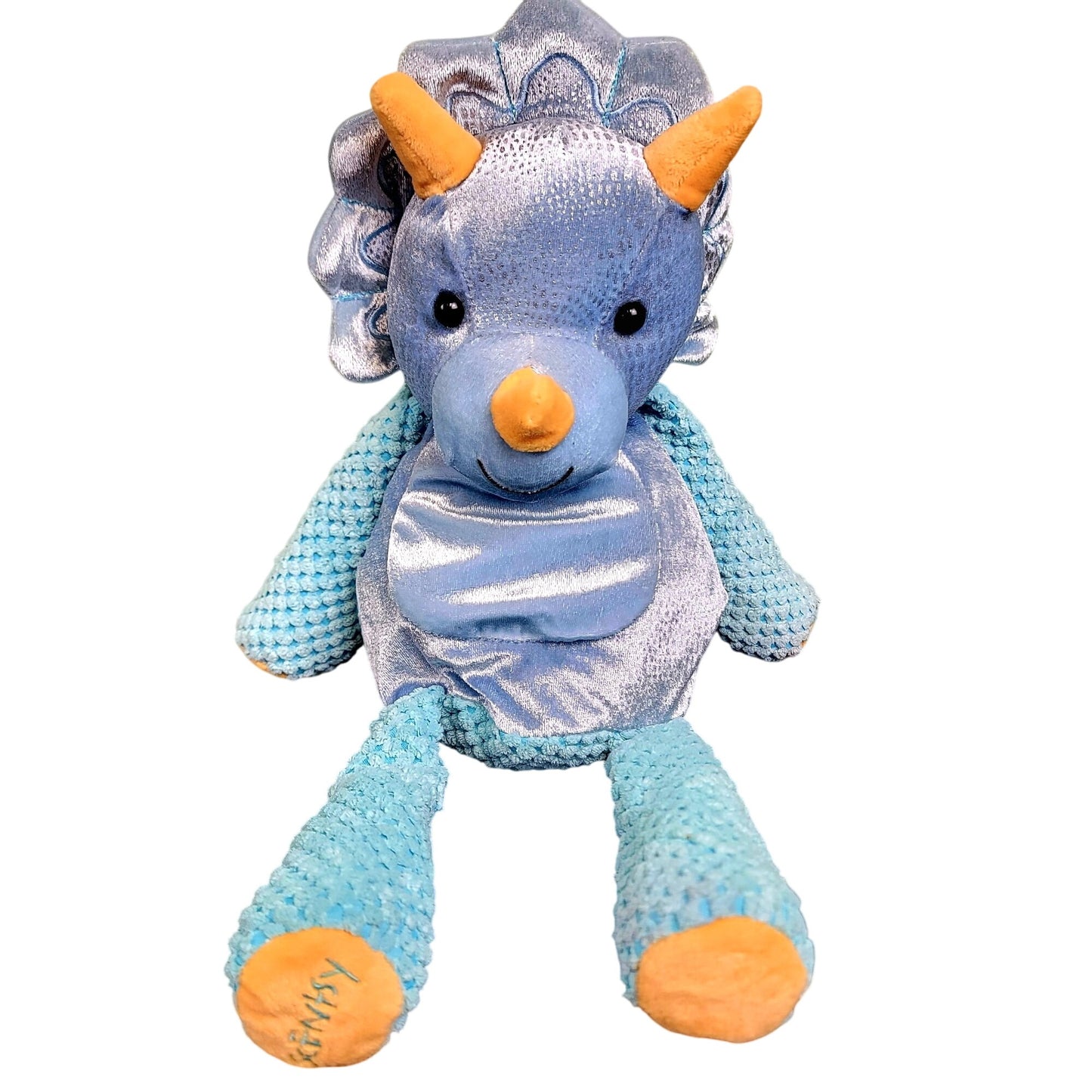 Scentsy Buddy Retired 2013 Terra Triceratops 15 in Full Size Stuffed Animal Toy
