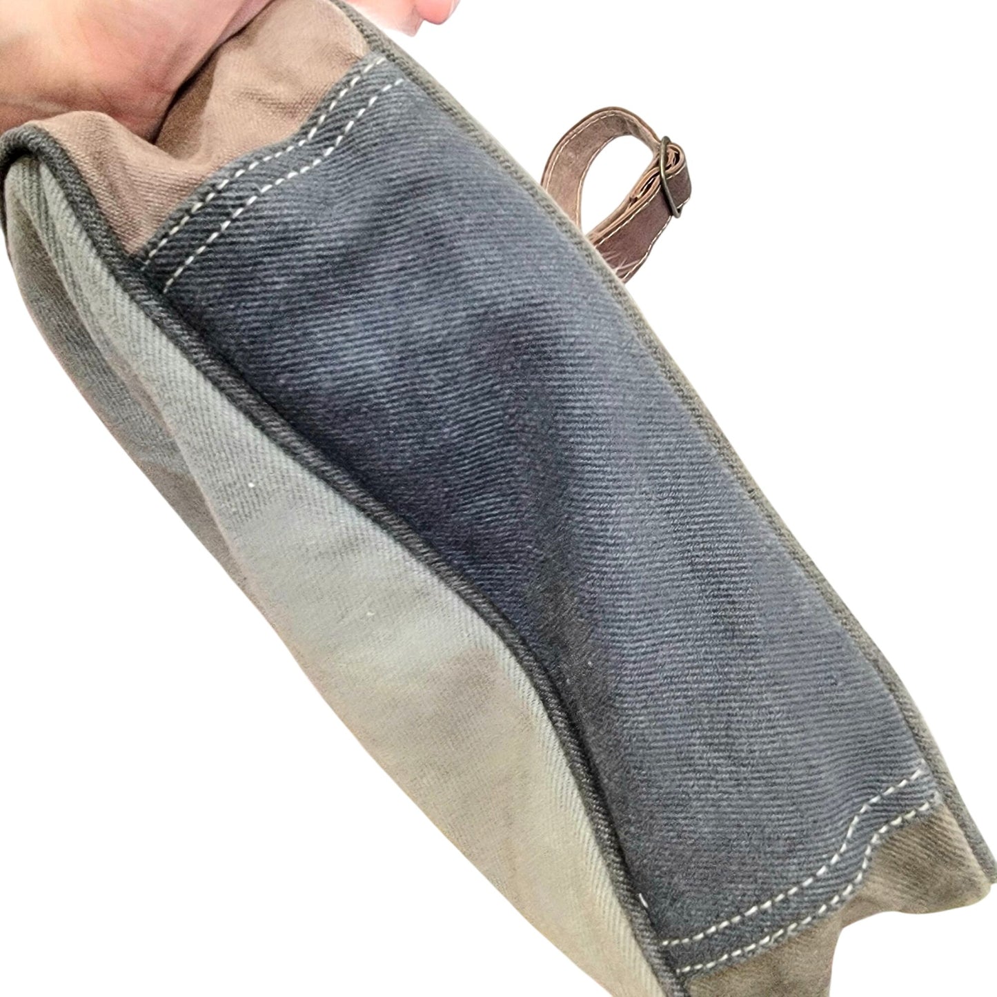 Myra Bag Cowhide Leather Western Purse Crossbody Handbag Women Brown Gray Cowboy