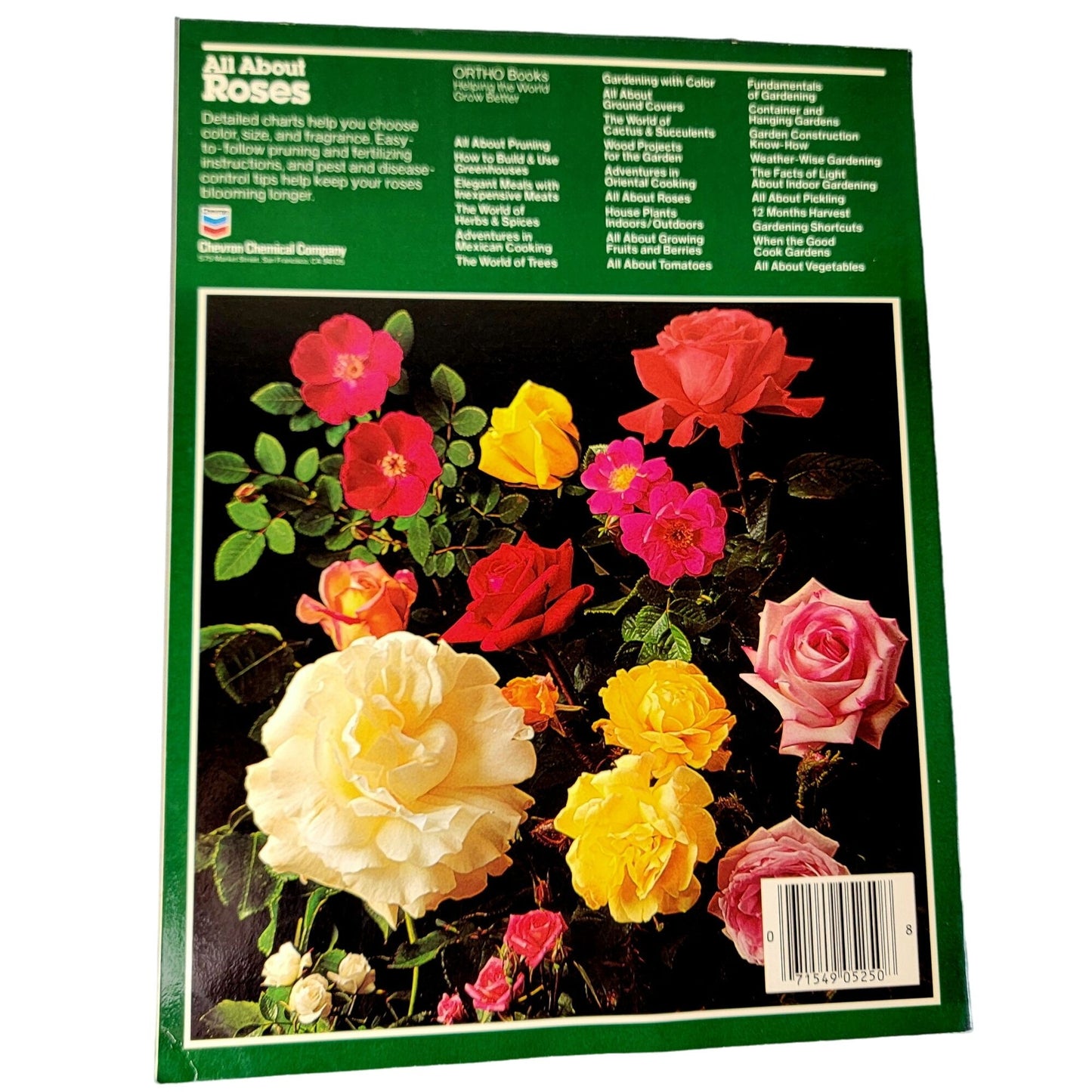 Vintage 70s Ortho Book Lot All About Roses Lawns Garden How To Guide Green Grass