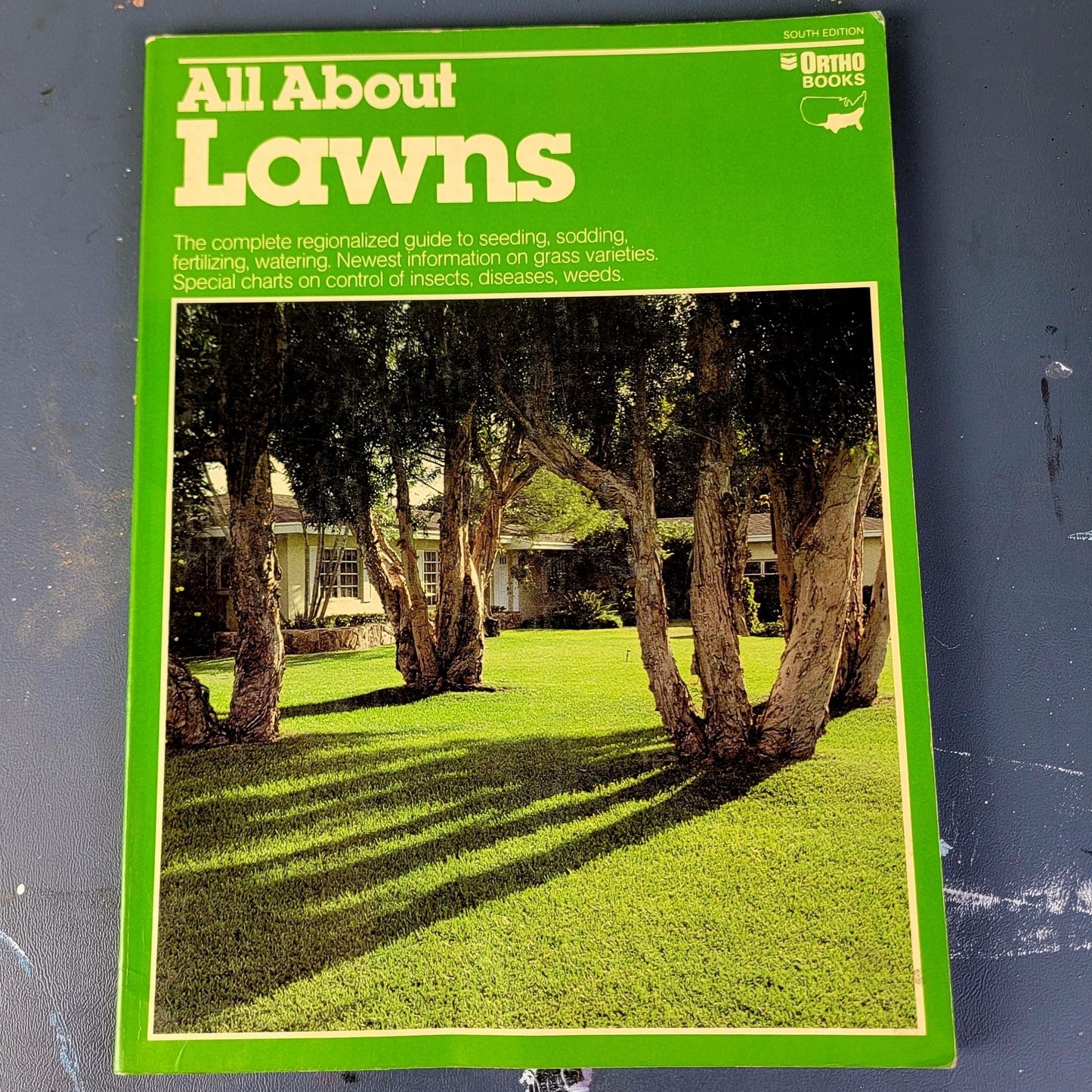 Vintage 70s Ortho Book Lot All About Roses Lawns Garden How To Guide Green Grass
