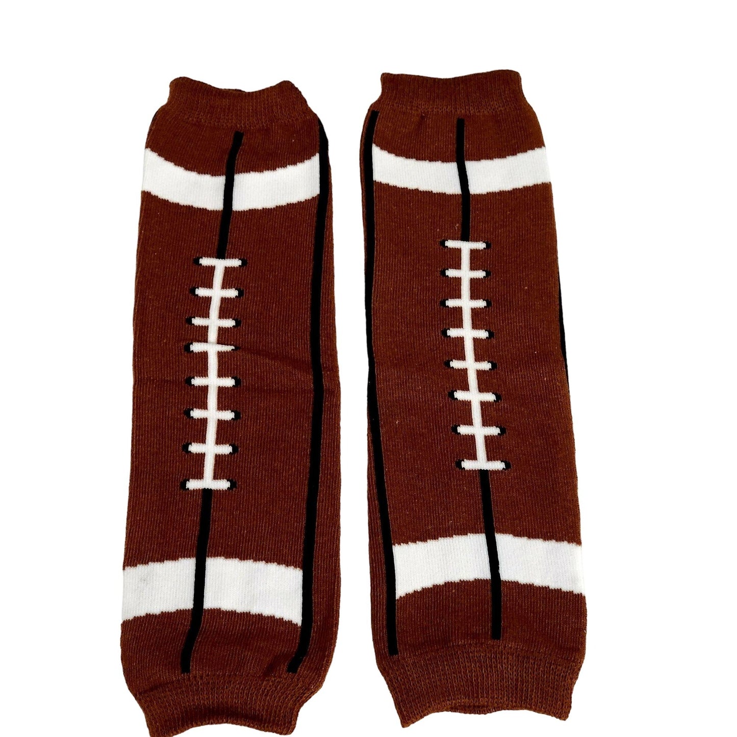 Beanie Hat Football Set Crochet Cap Leg Warmers Leggings Baby Boy Girl