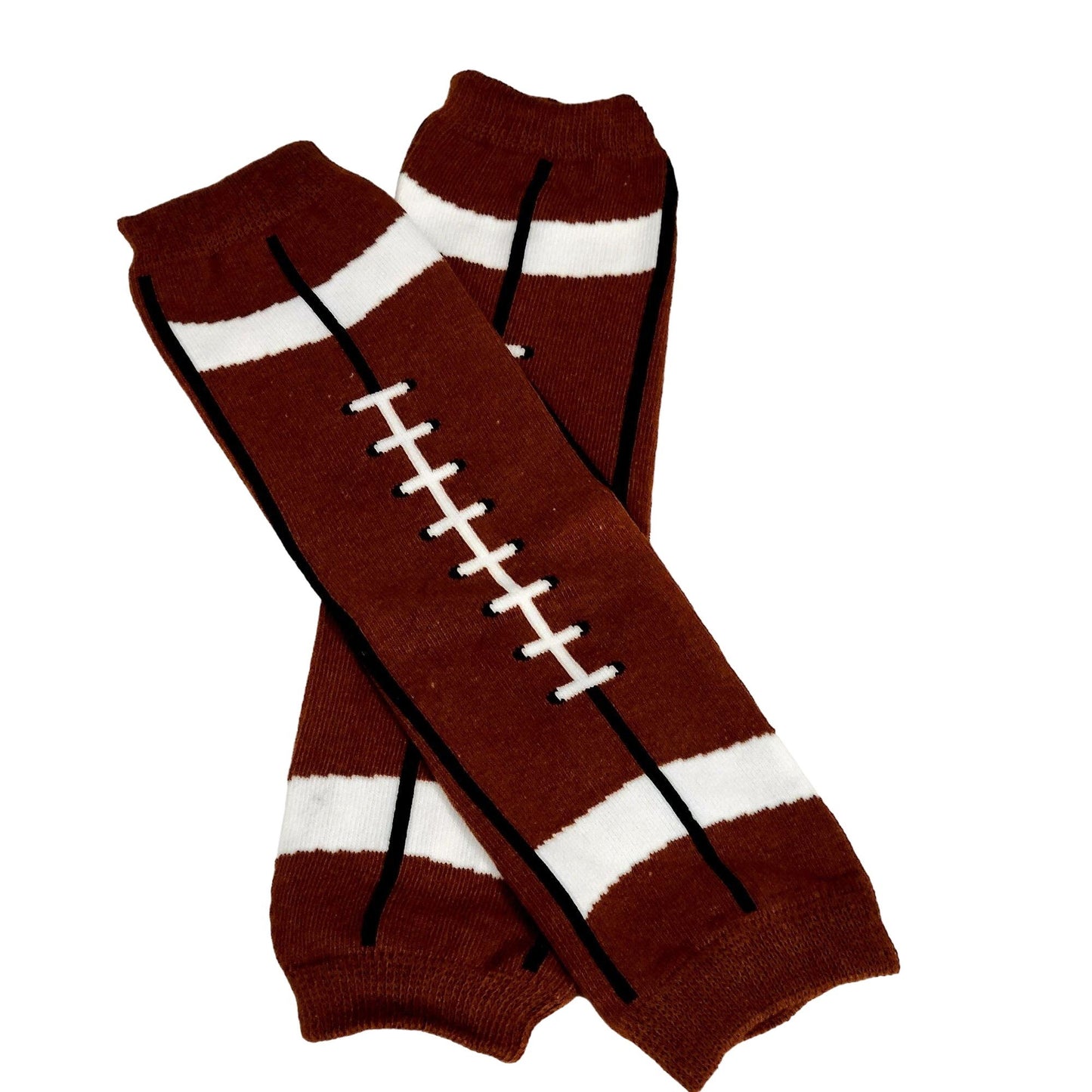 Beanie Hat Football Set Crochet Cap Leg Warmers Leggings Baby Boy Girl