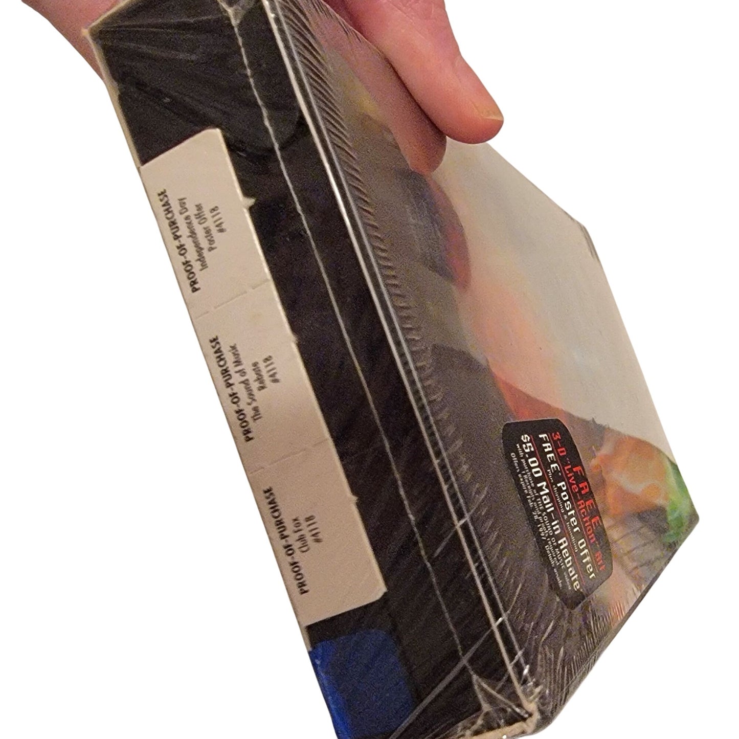 Vintage 90s Independence Day VHS Movie Tape New Sealed Media Will Smith Action