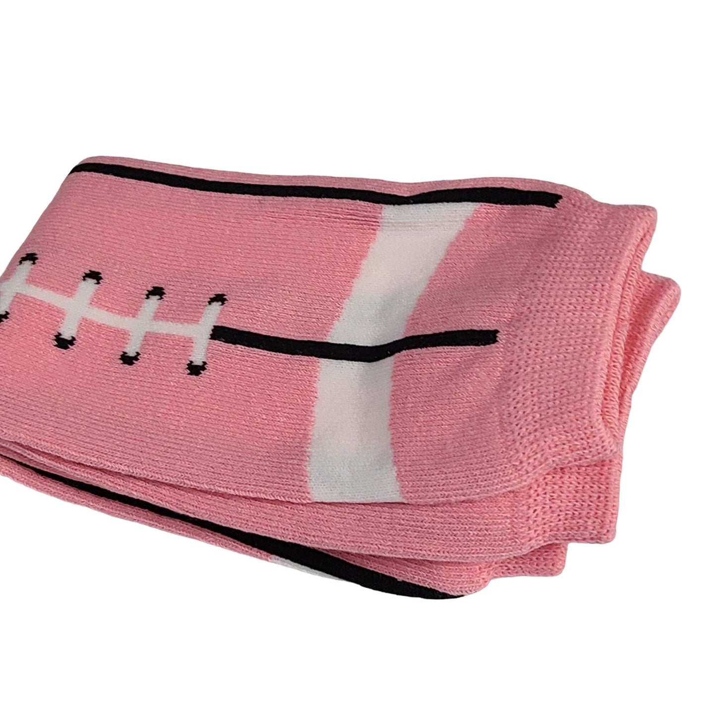 Leg Warmers Pink Football White Black Women Girl Halloween Leggings