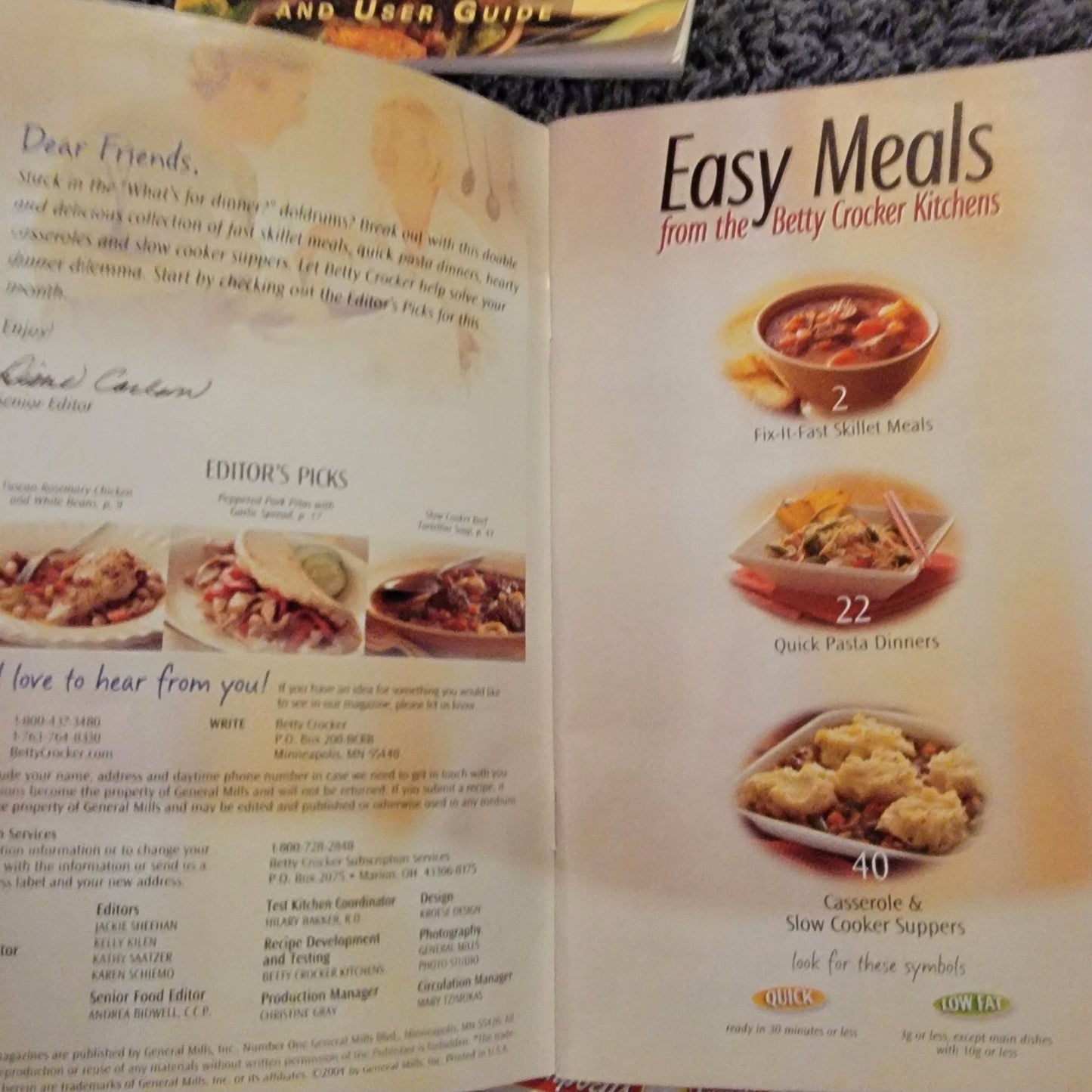 Vintage Cookbook Lot Pampered Chef Crock pot recipes Betty Crocker