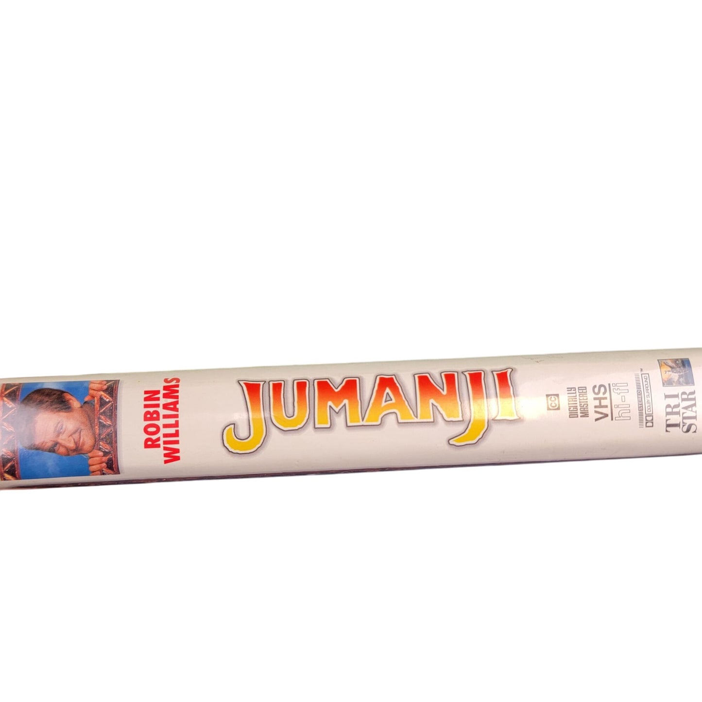 Jumanji Vintage 90s VHS Movie Tape Plastic Clamshell Case