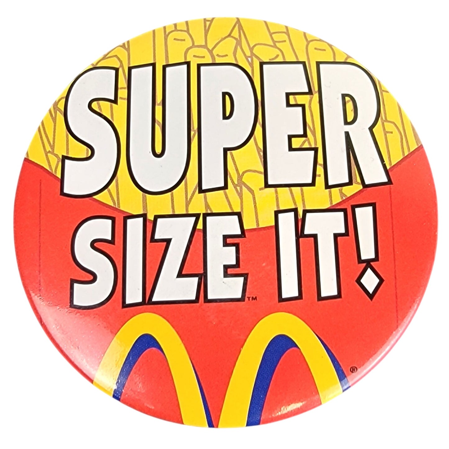 Vintage Button Pins 90s McDonald's Holyfield vs Tyson II 80s Walt Disney World