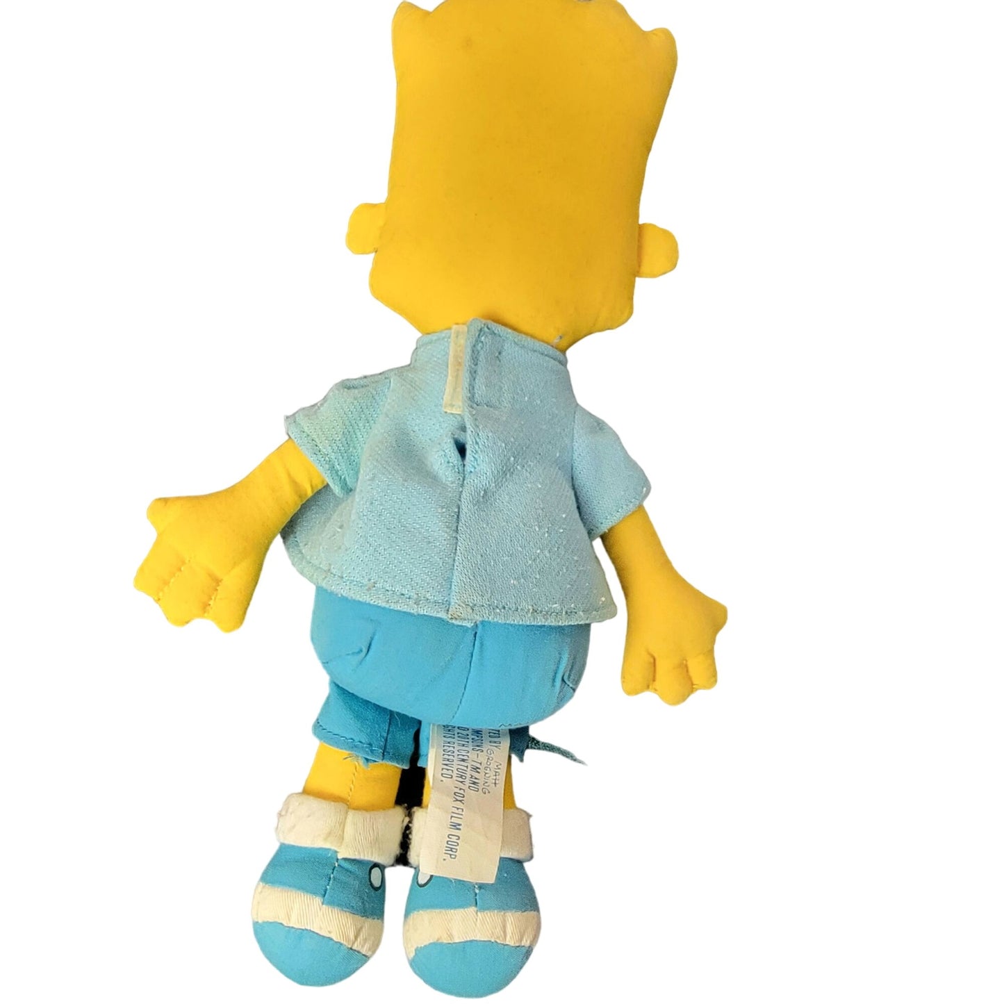 The Simpsons Bart Vintage 1990 Rag Doll Stuffed Toy Plush